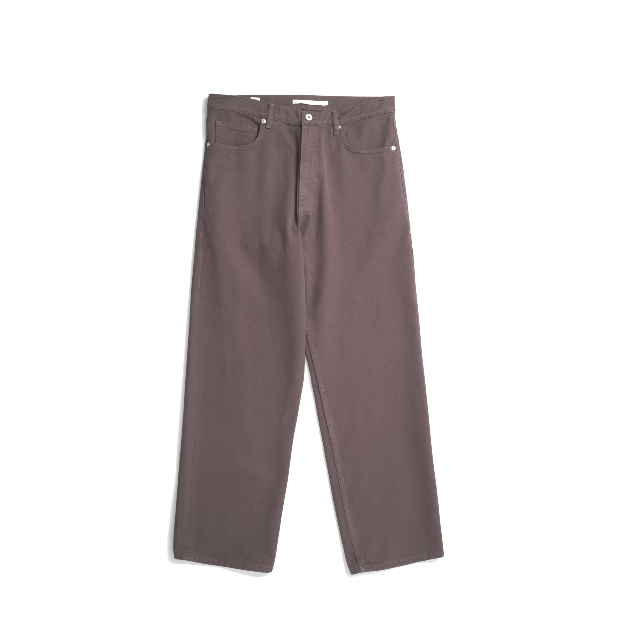 Mogens Relaxed 5 Pocket Heavy Twill - Seal Brown-Norse Projects-W2 Store