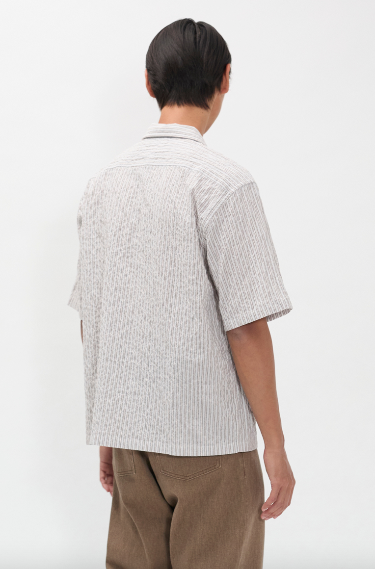 Mols Striped SS Camp Shirt - Multi Color Stripe-Norse Projects-W2 Store