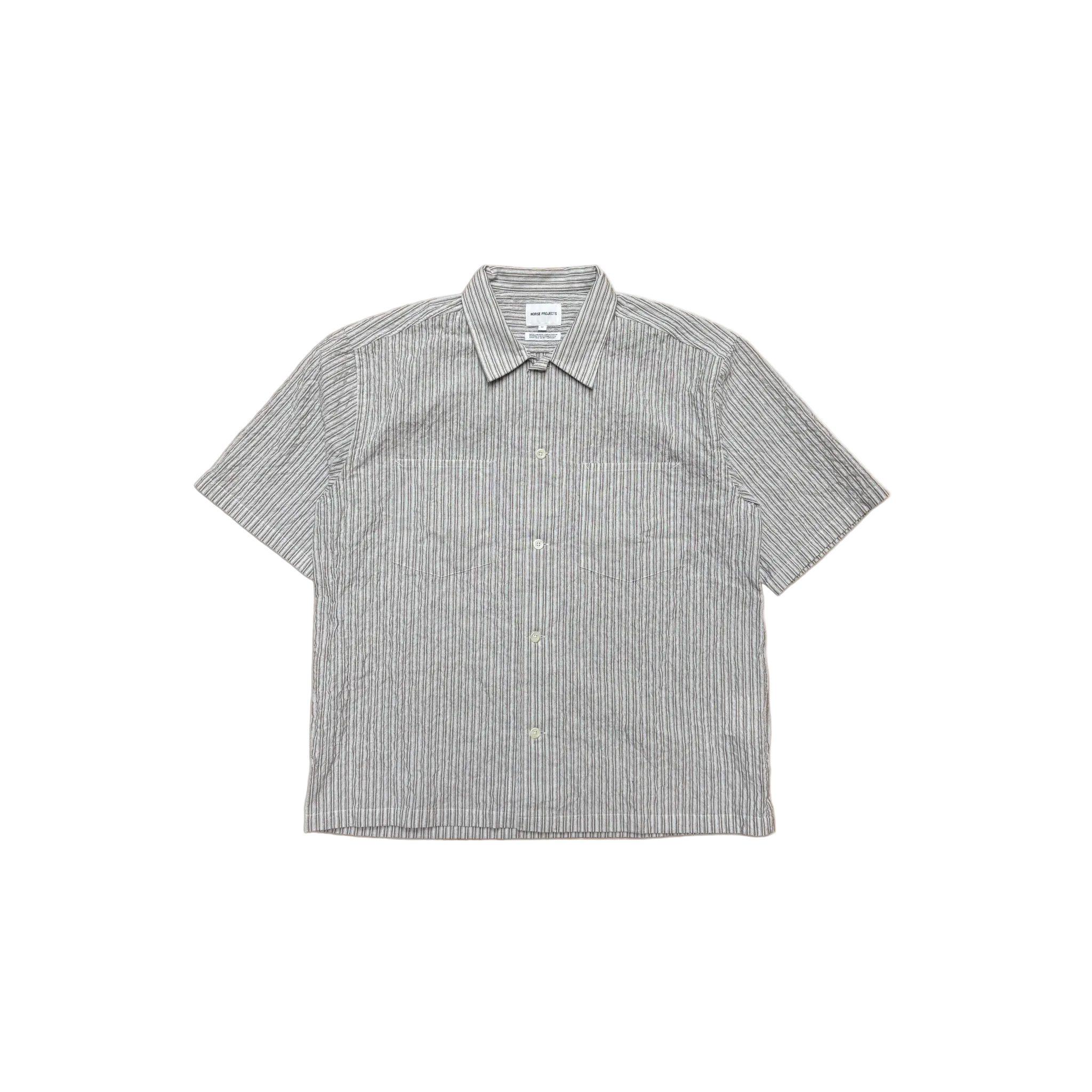 Mols Striped SS Camp Shirt - Multi Color Stripe-Norse Projects-W2 Store