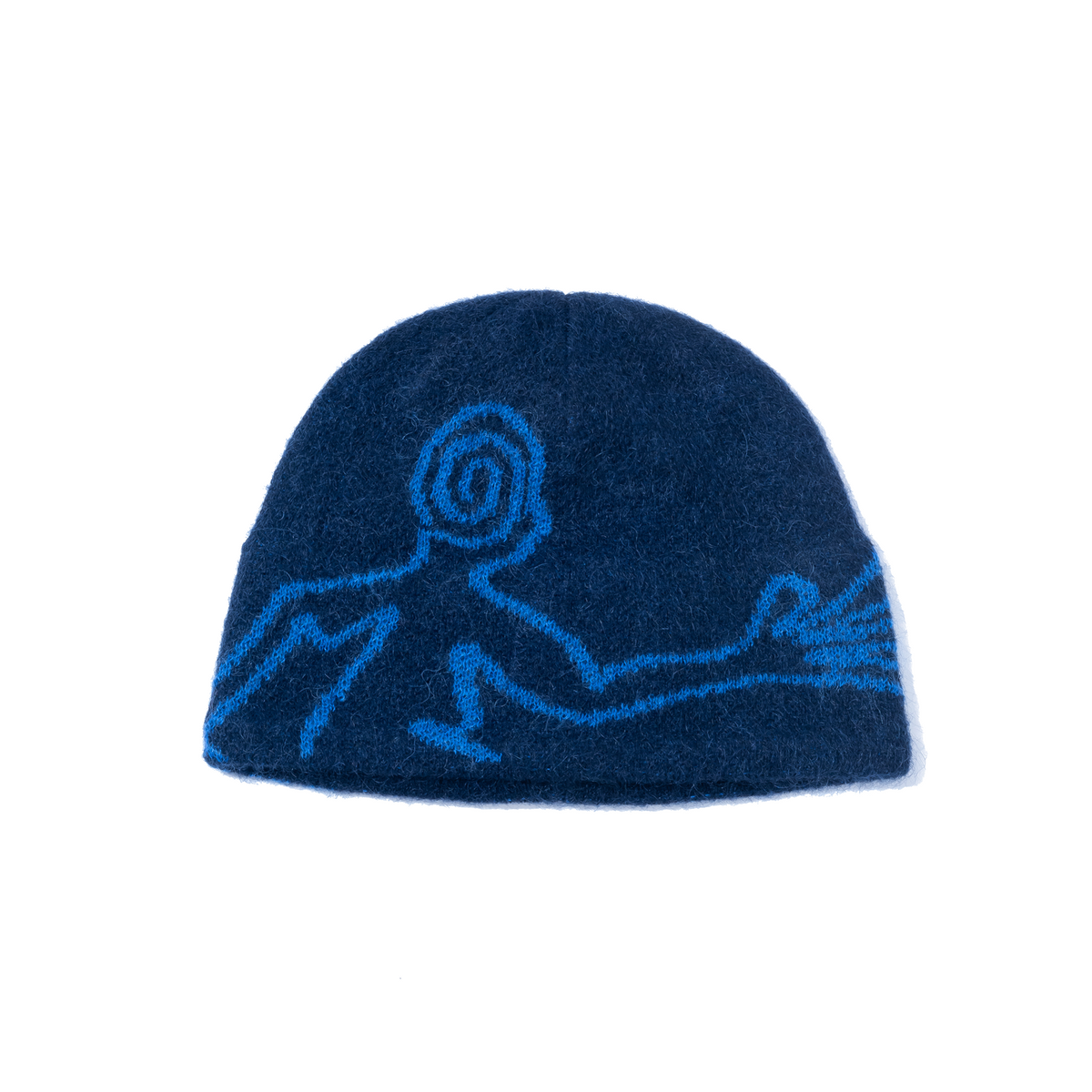 Moscot Mohair Mixed Beanie - Dark Navy-Hiking Patrol-W2 Store