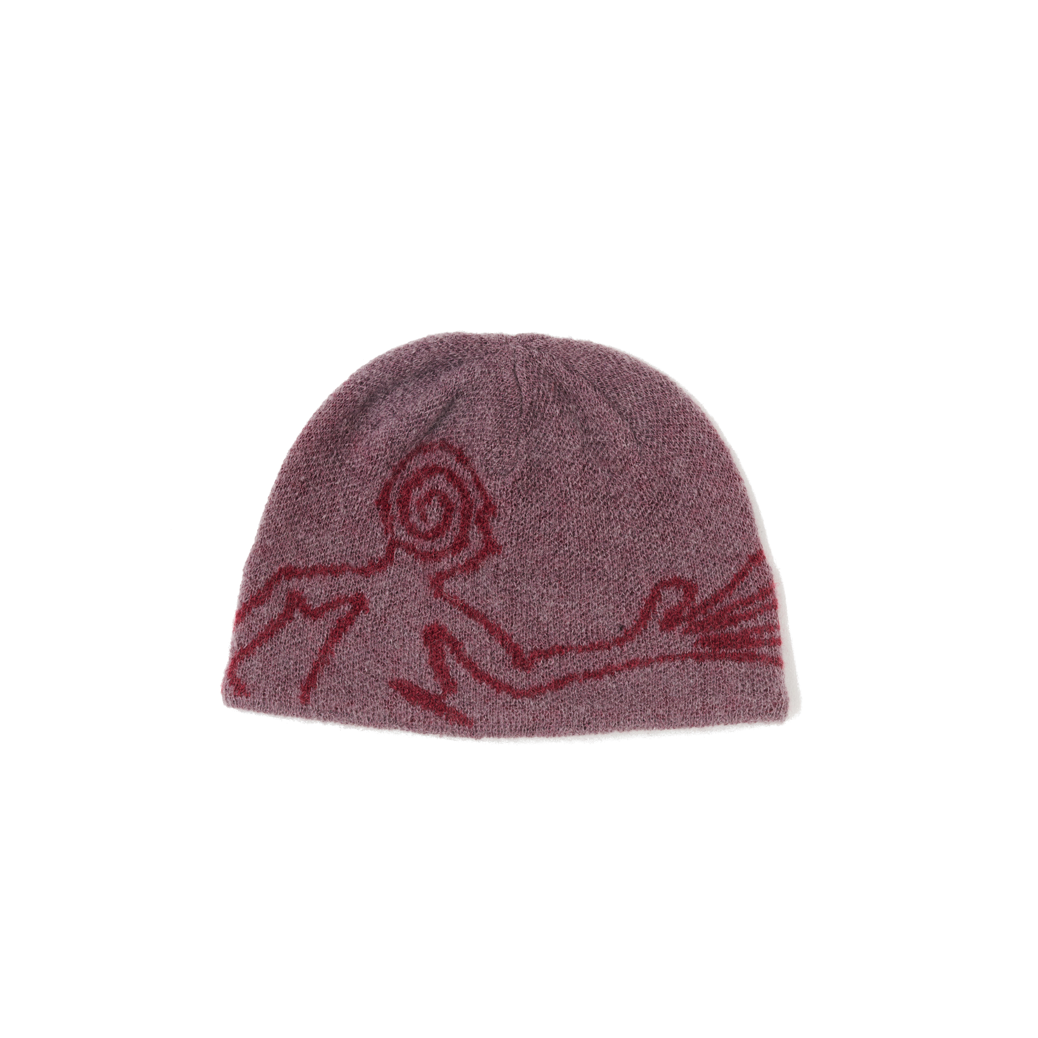 Moscot Mohair Mixed Knit Beanie - Maroon-Hiking Patrol-W2 Store