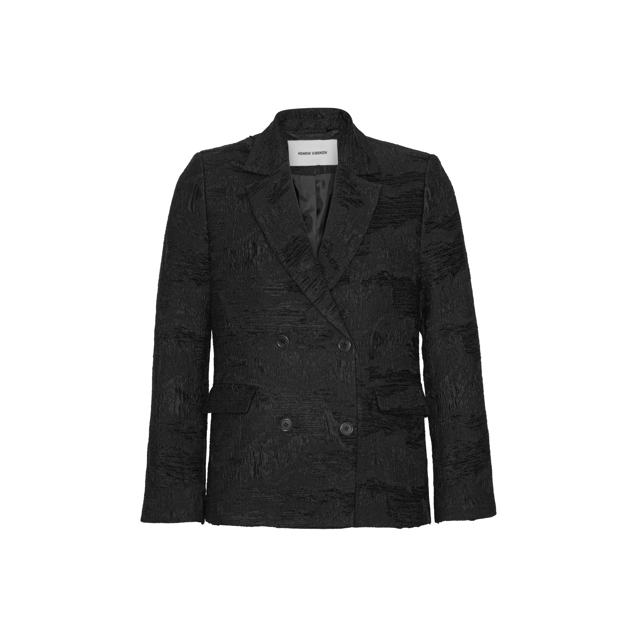 Motif Blazer - Fishes Black-Henrik Vibskov-W2 Store