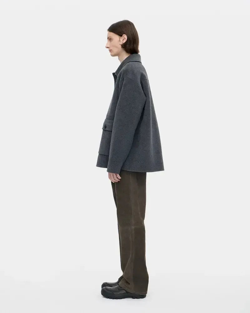 Naval Jacket Woolcash - Charcoal-Berner Kühl-W2 Store