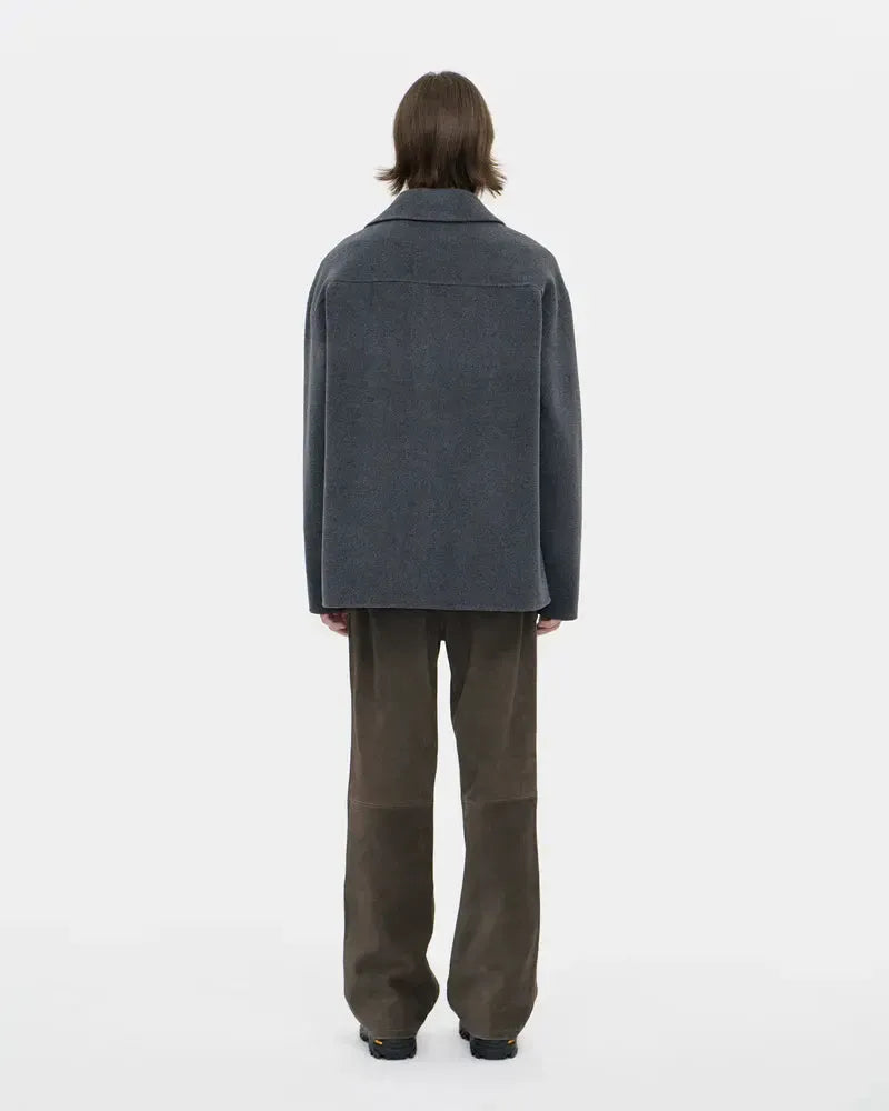 Naval Jacket Woolcash - Charcoal-Berner Kühl-W2 Store