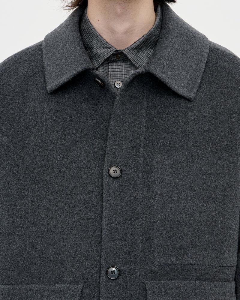 Naval Jacket Woolcash - Charcoal-Berner Kühl-W2 Store