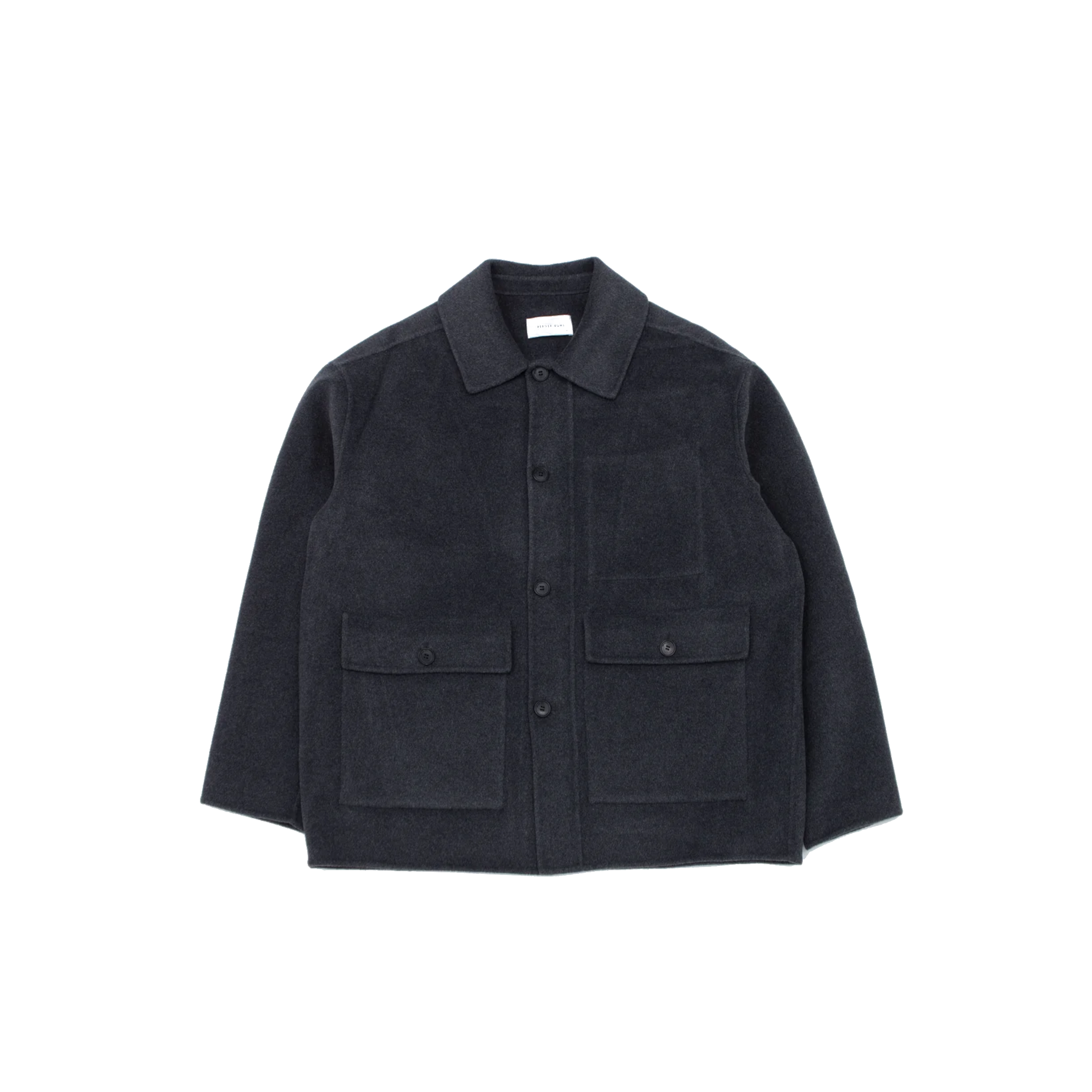 Naval Jacket Woolcash - Charcoal-Berner Kühl-W2 Store