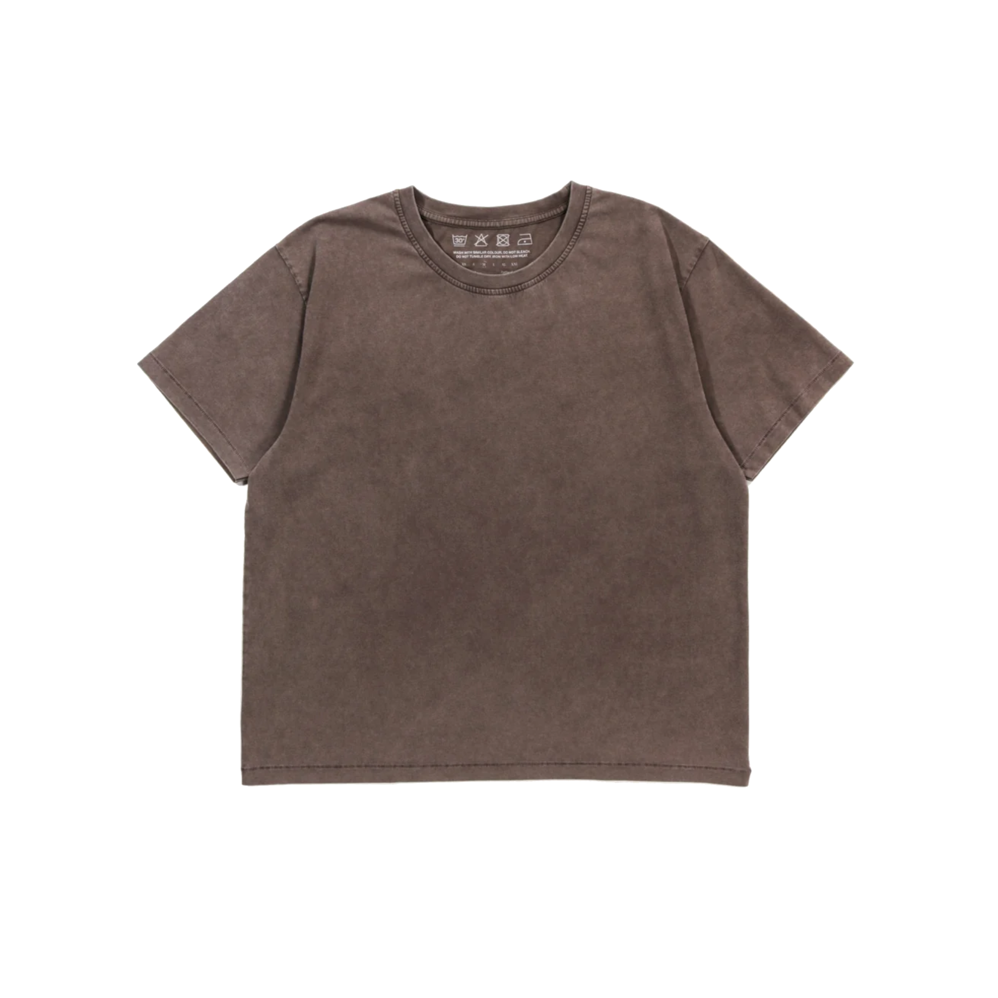 New Tee - Washed Brown-mfpen-W2 Store