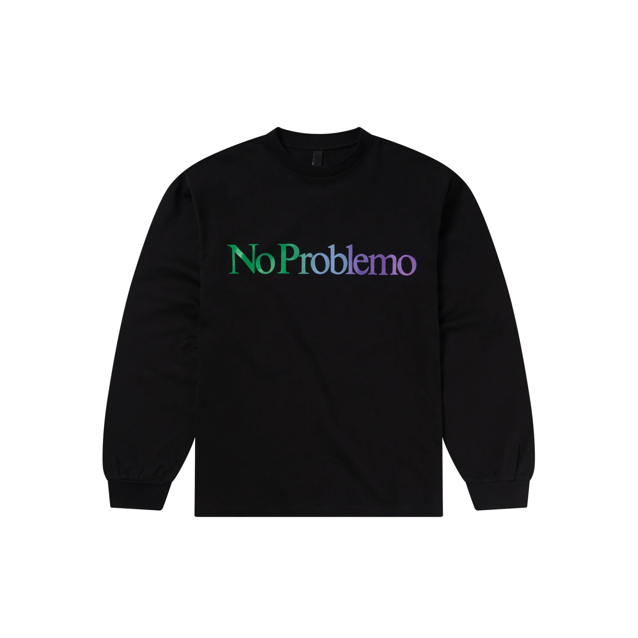 No Problemo Long Sleeve Tee - Black-No Problemo-W2 Store