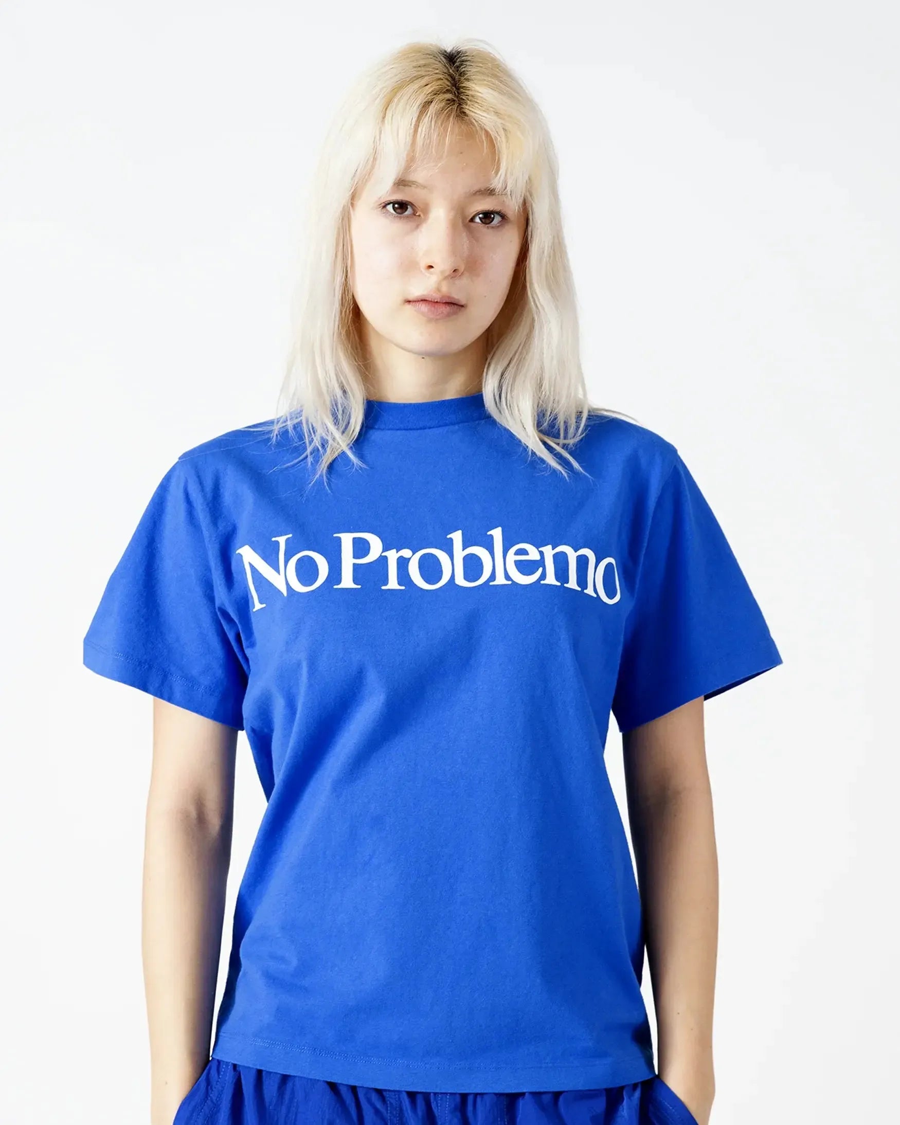 No Problemo Short Sleeve Tee - Blue-No Problemo-W2 Store