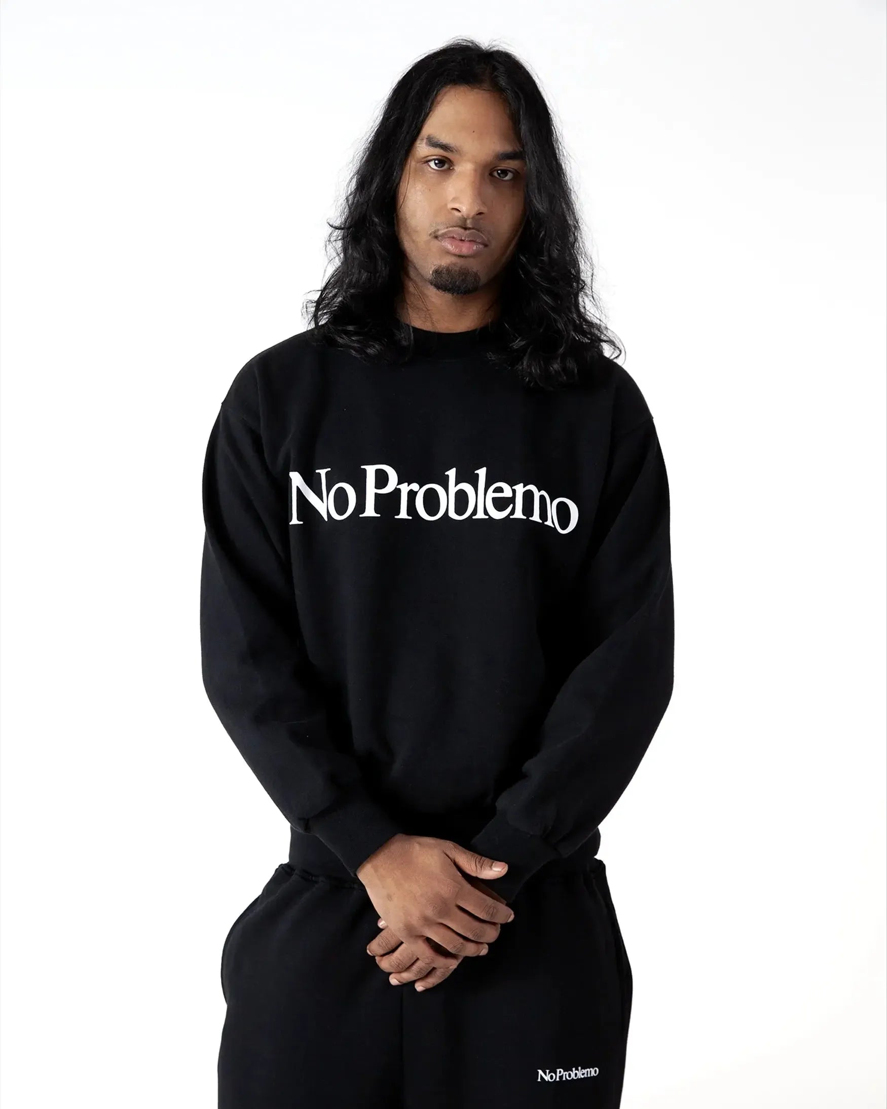 No Problemo Sweatshirt - Black-No Problemo-W2 Store