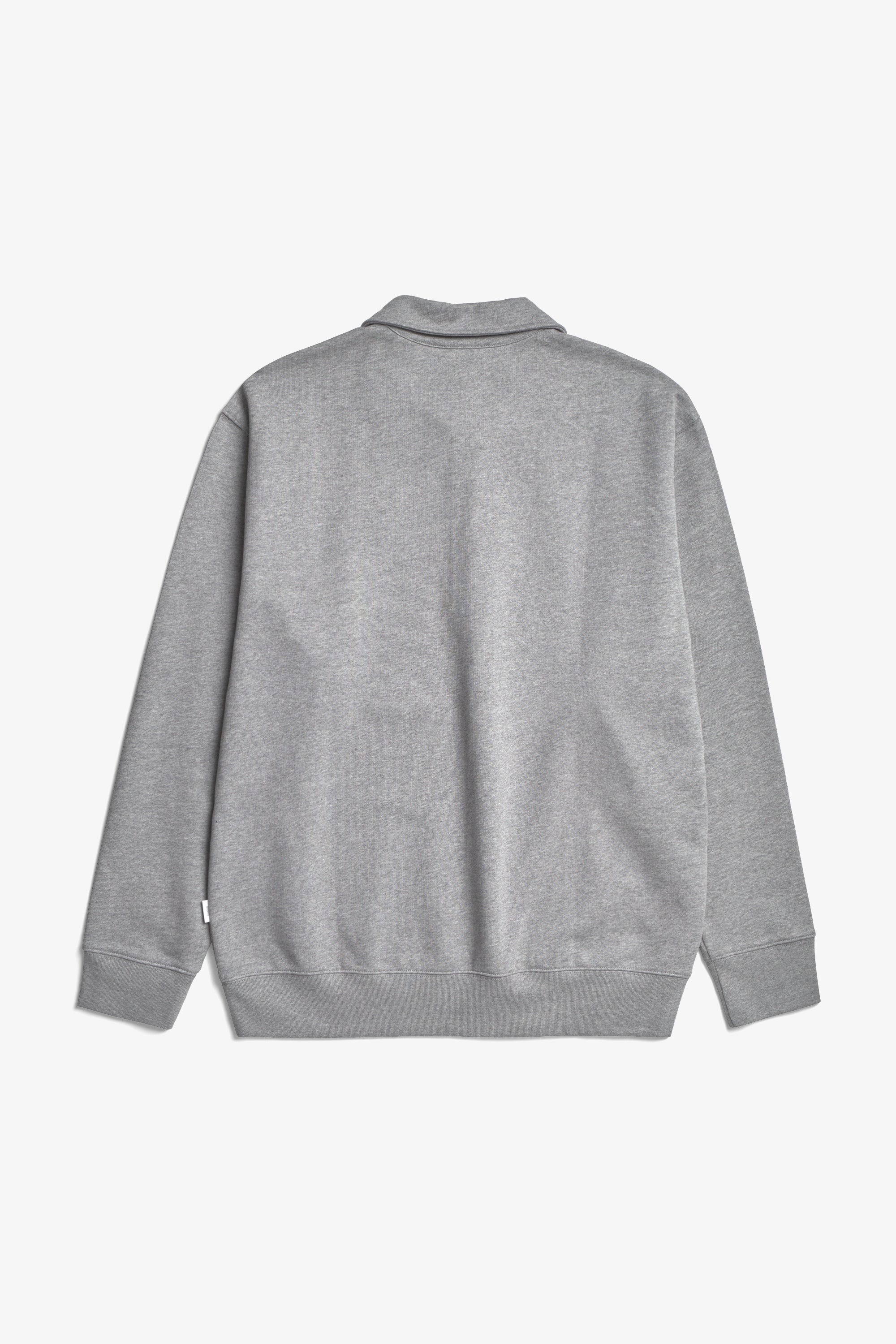 Norse Standard Half Zip Sweatshirt - Grey Melange-Norse Projects-W2 Store