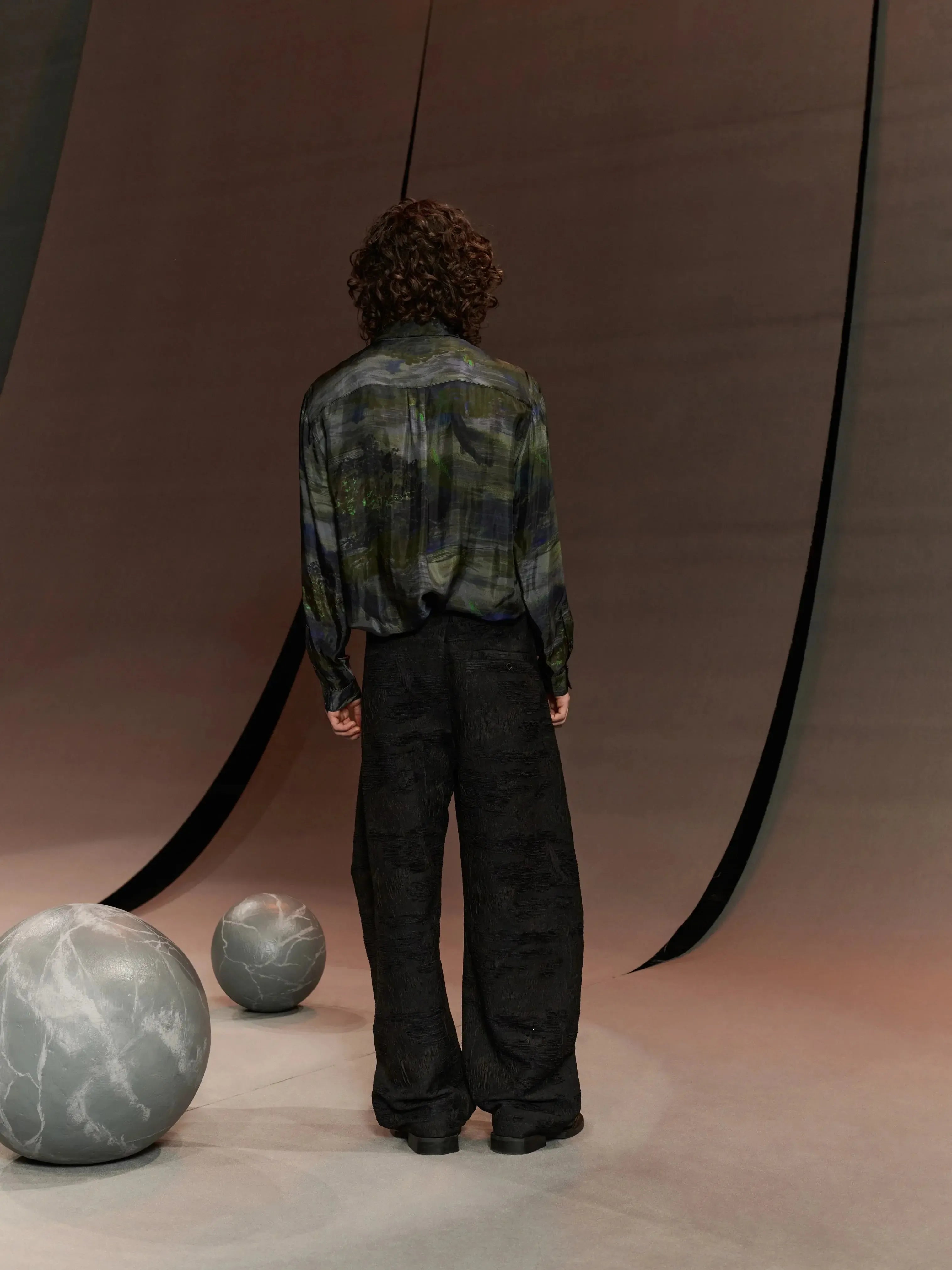 One Pants - Fishes Black-Henrik Vibskov-W2 Store