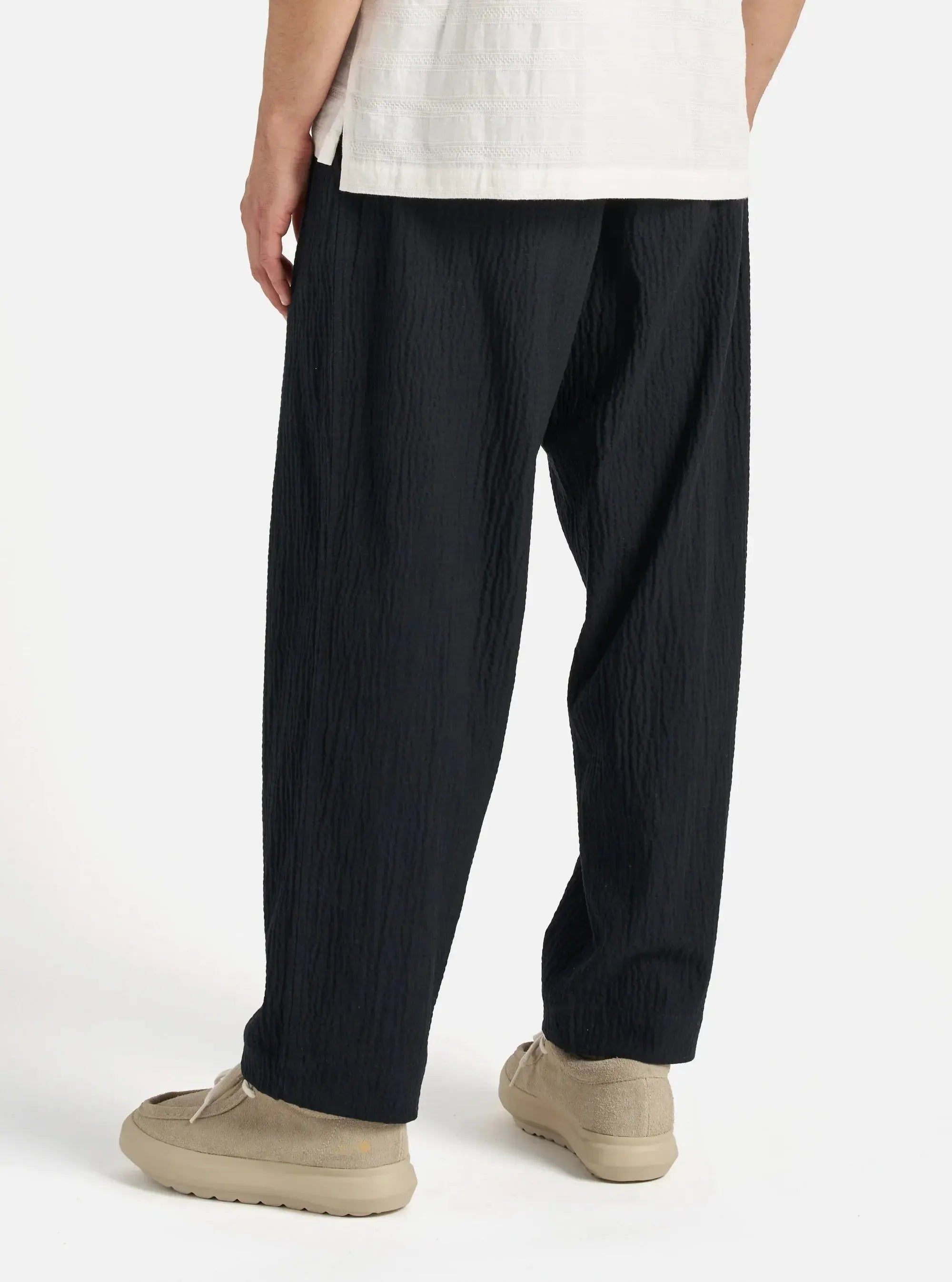Oxford Pant Ospina Cotton - Dark Navy-Universal Works-W2 Store