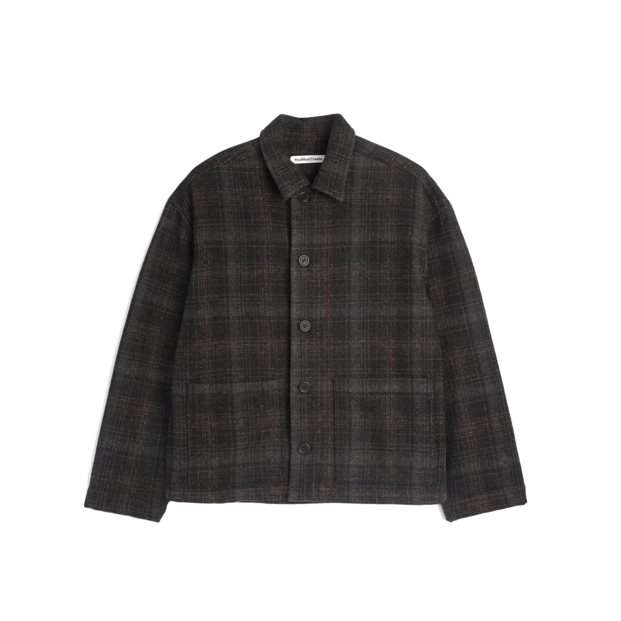 PJ Overshirt - Brown Multi-YMC-W2 Store