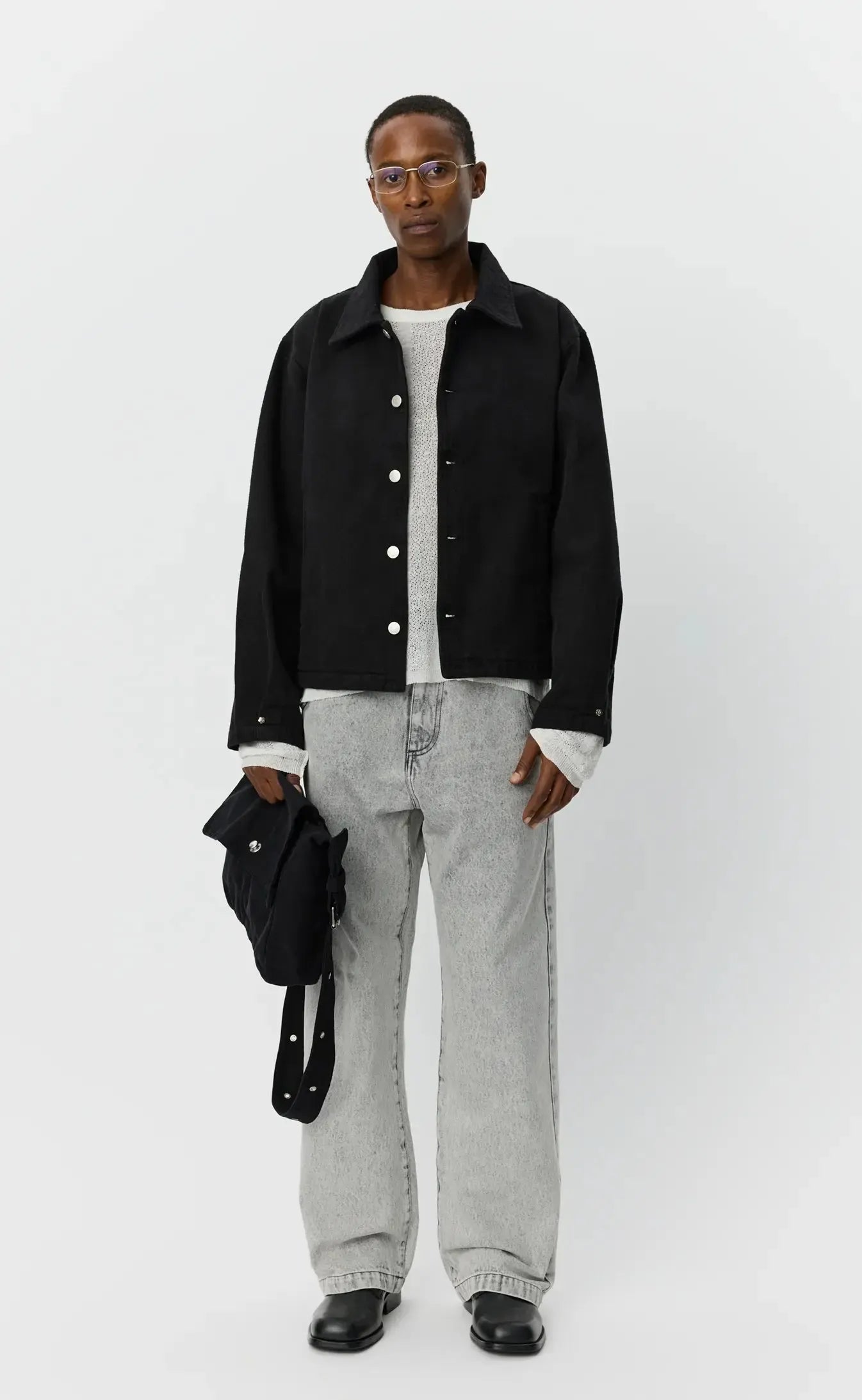 Painters Jacket - Brushed Black-mfpen-W2 Store