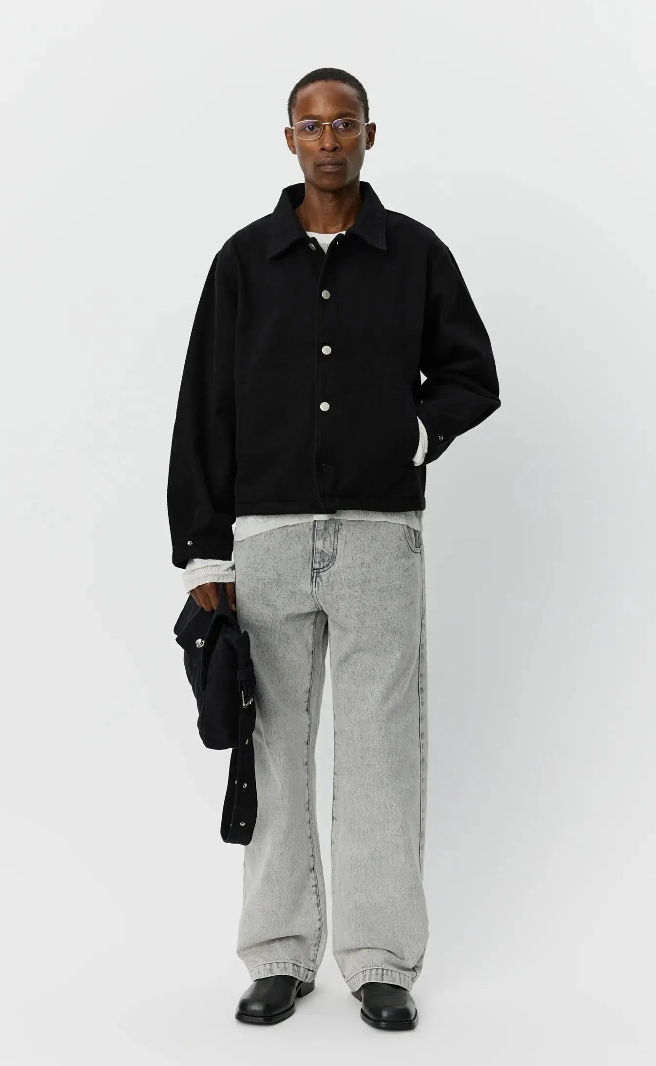 Painters Jacket - Brushed Black-mfpen-W2 Store