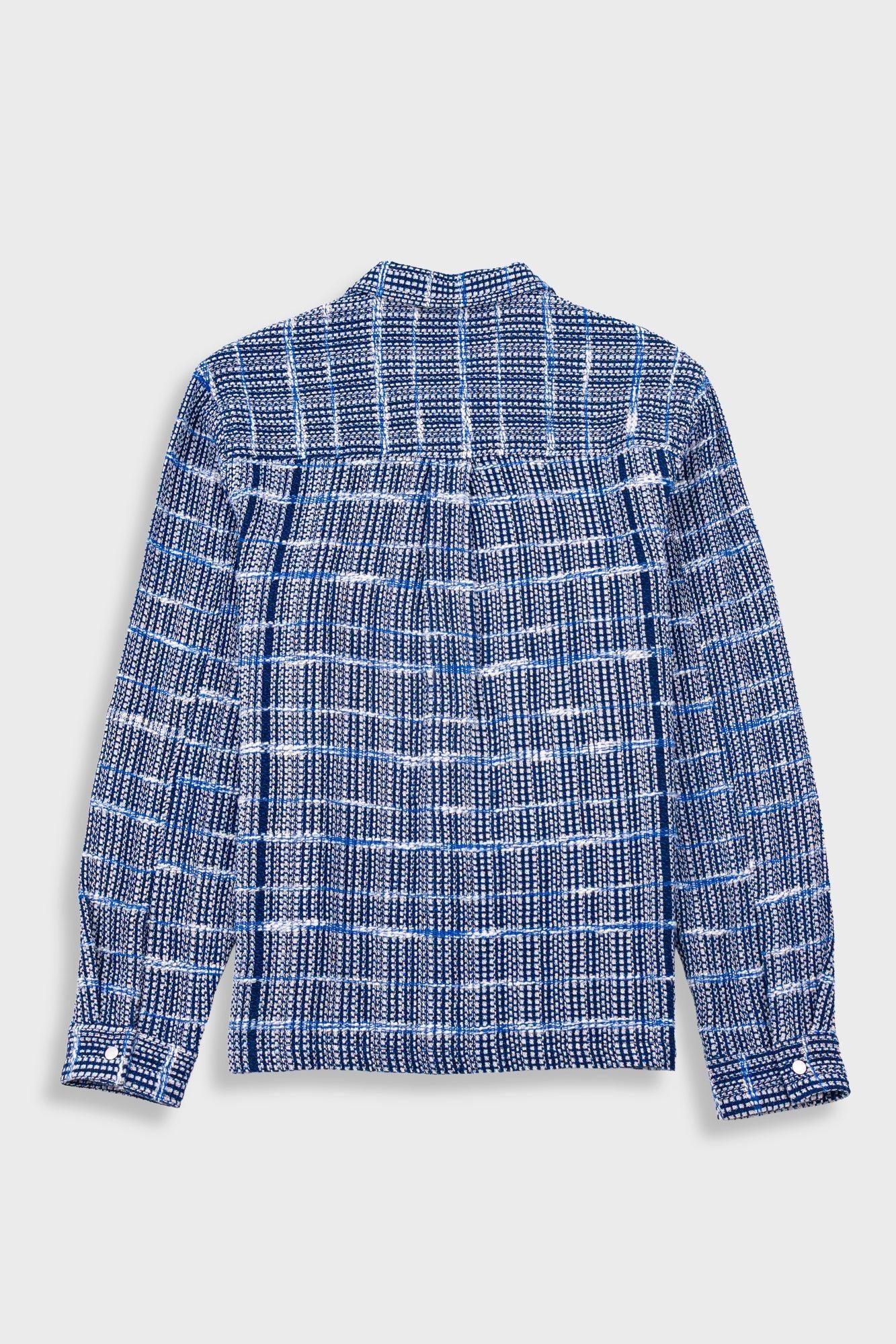 Patch Overshirt - Blue Tapestry-Folk-W2 Store