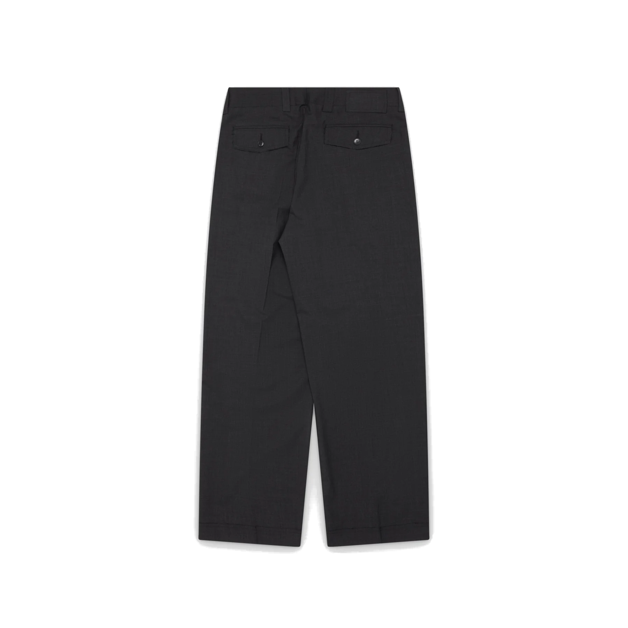 Patch Trousers - Grey Wool-mfpen-W2 Store