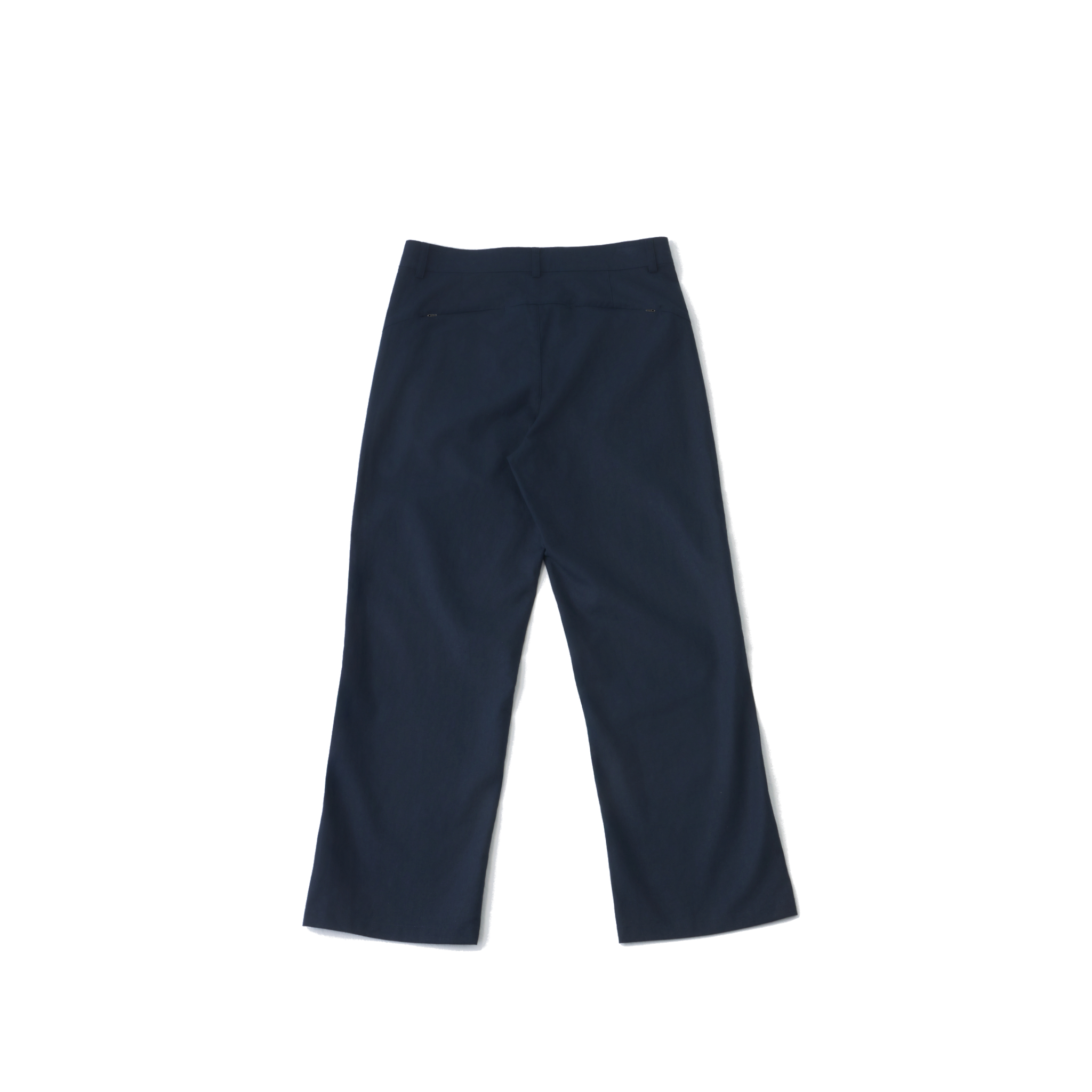 Path Linen Cotton Mixed Trouser - Dark Navy-Hiking Patrol-W2 Store
