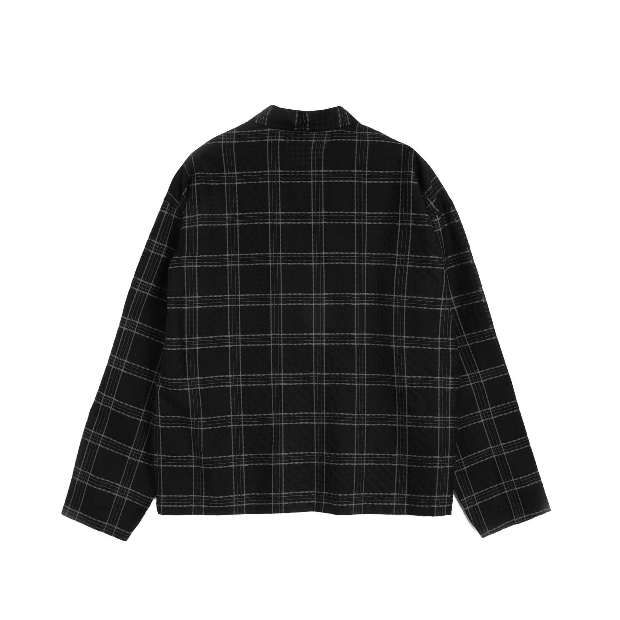 Pj Overshirt - Black/Grey-YMC-W2 Store