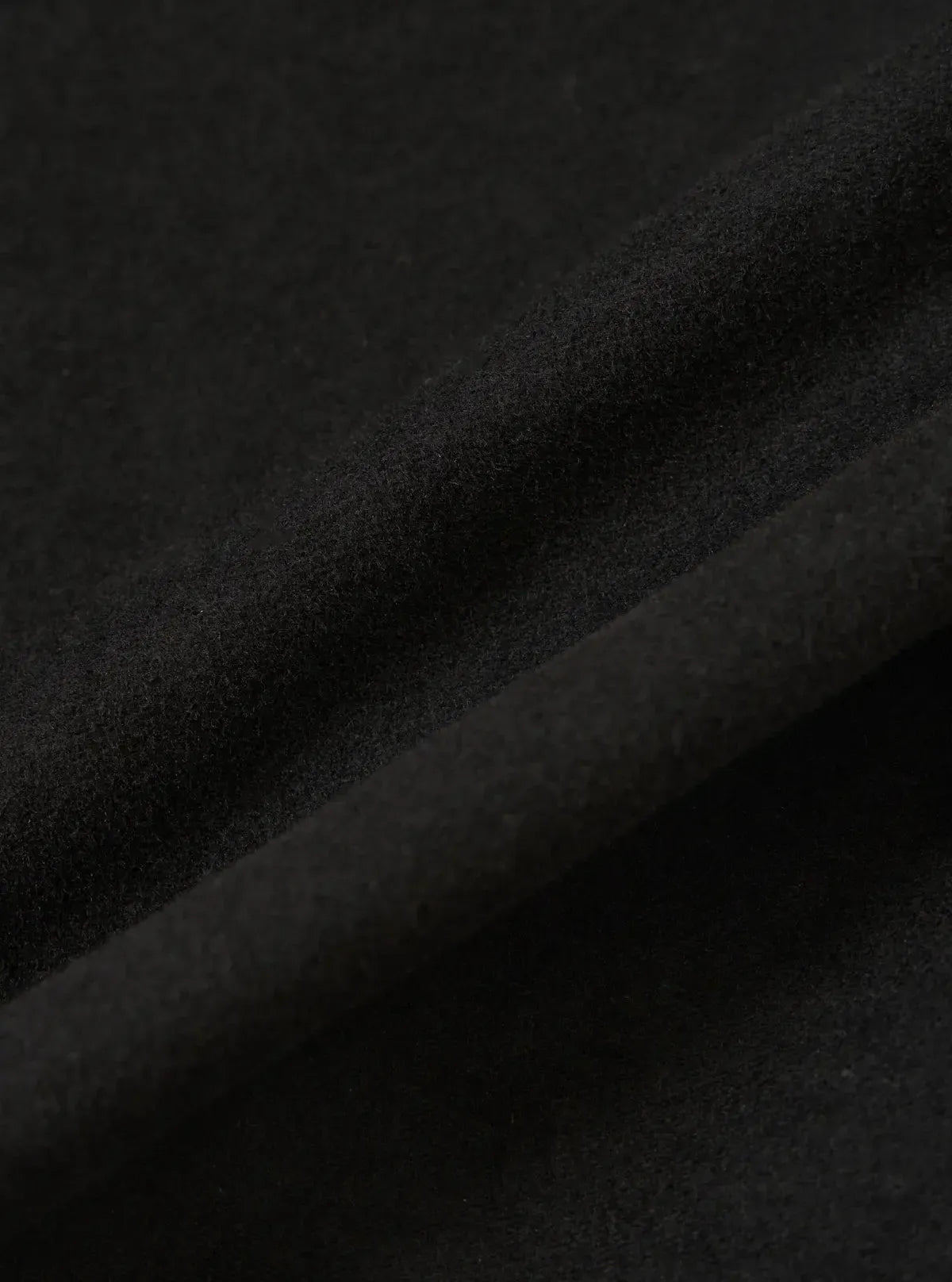 Pleated Track Pant Comfort Moleskin - Black-Universal Works-W2 Store