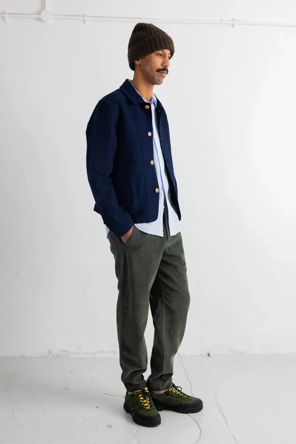 Prism Jacket - Indigo Texture-Folk-W2 Store