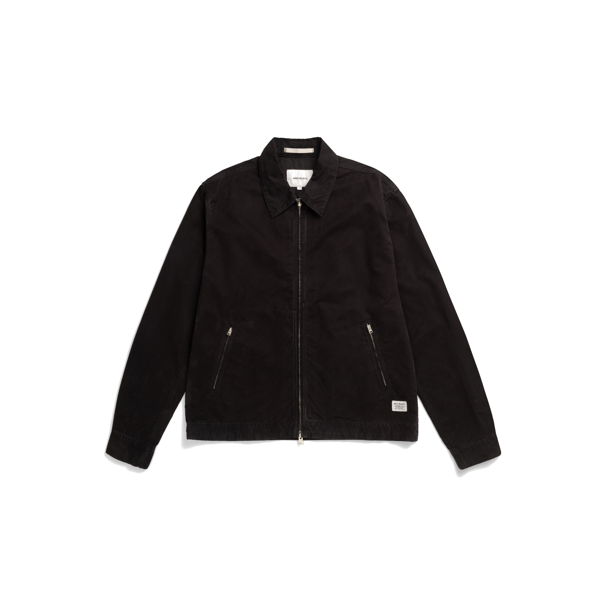Raabjerg Canvas Jacket - Black-Norse Projects-W2 Store