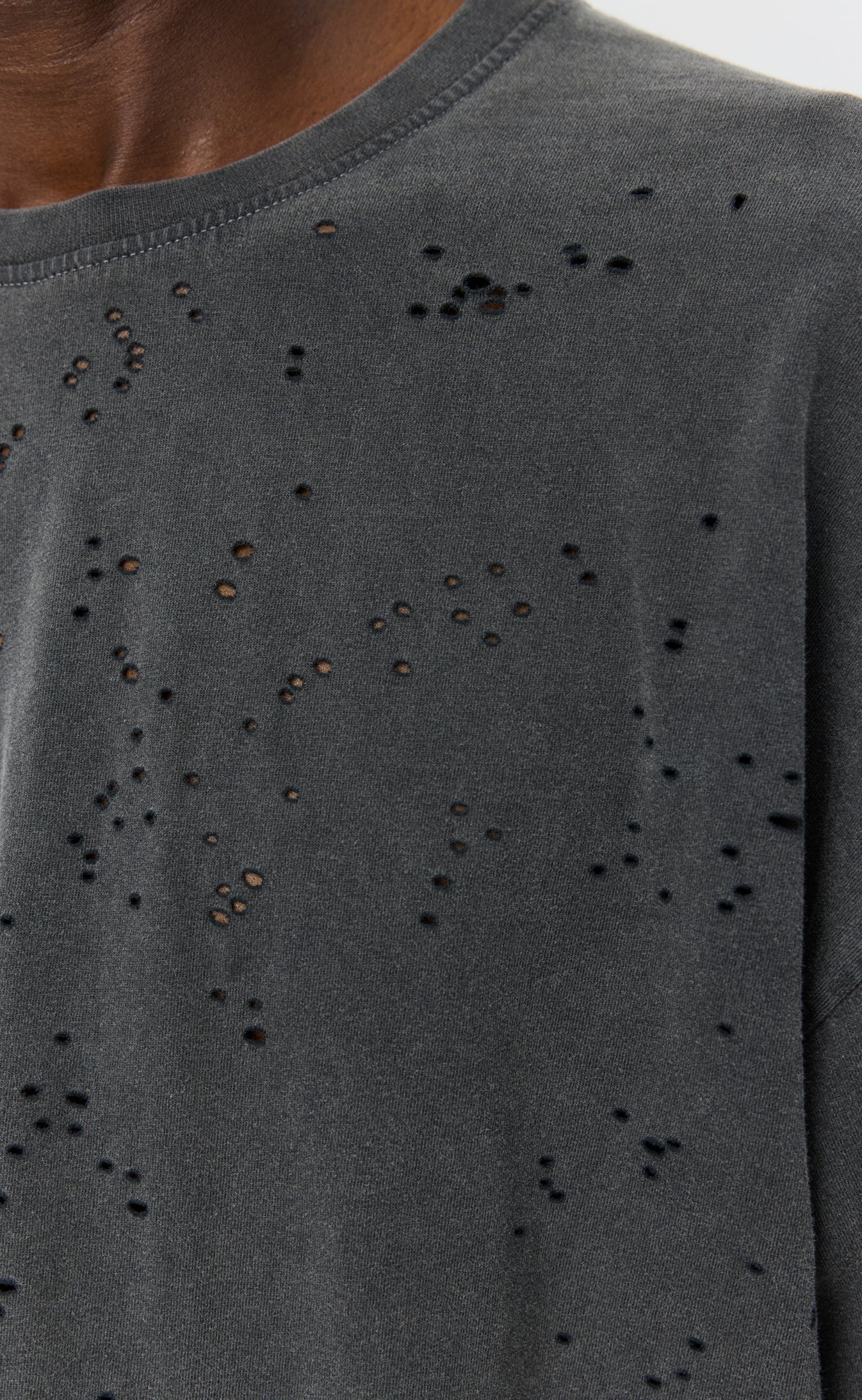 Relaxed Longsleeve Tee - Fault and Fracture-mfpen-W2 Store