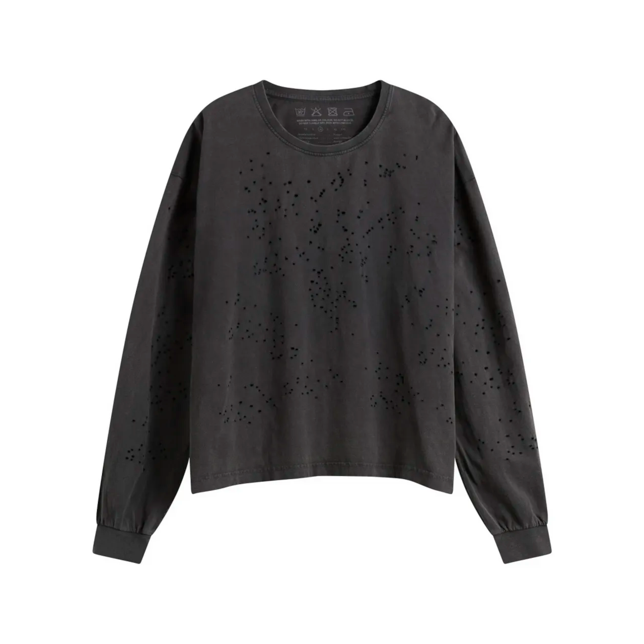 Relaxed Longsleeve Tee - Fault and Fracture-mfpen-W2 Store