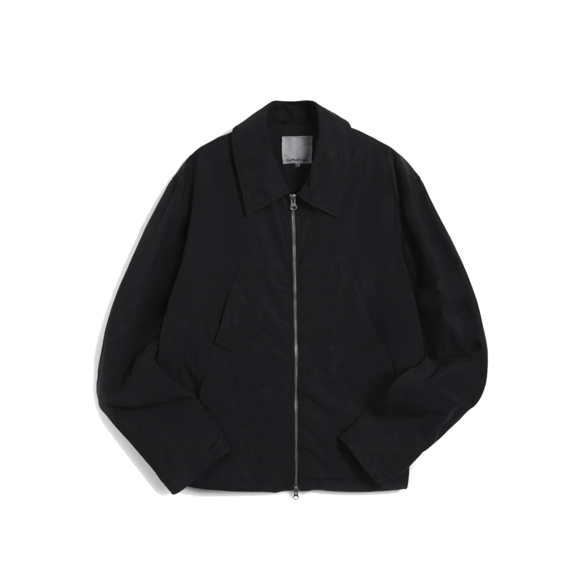 Repetition Jacket Gmt Dye Tencel Linen - Black-YMC-W2 Store