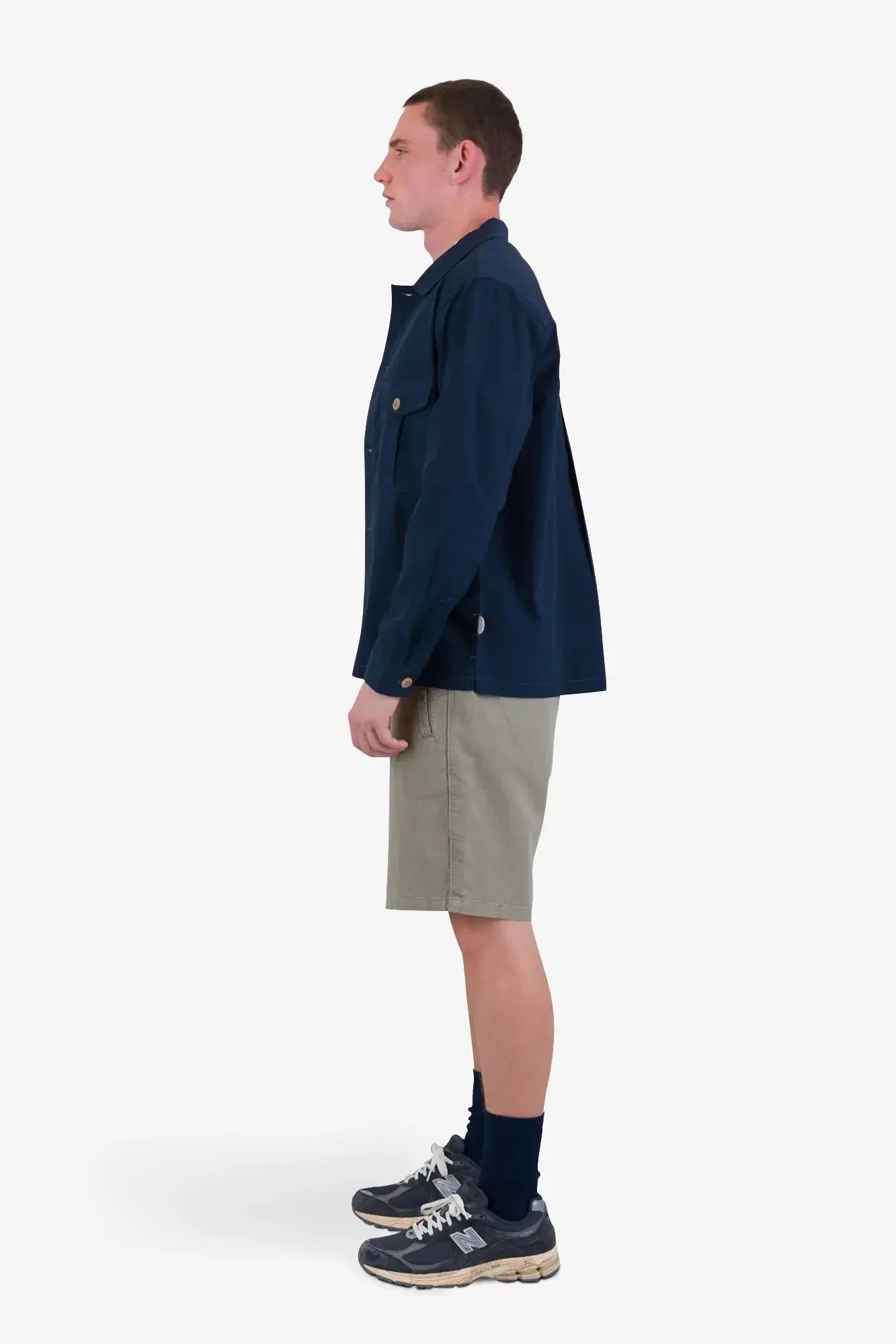 Revere Overshirt - Navy-Folk-W2 Store