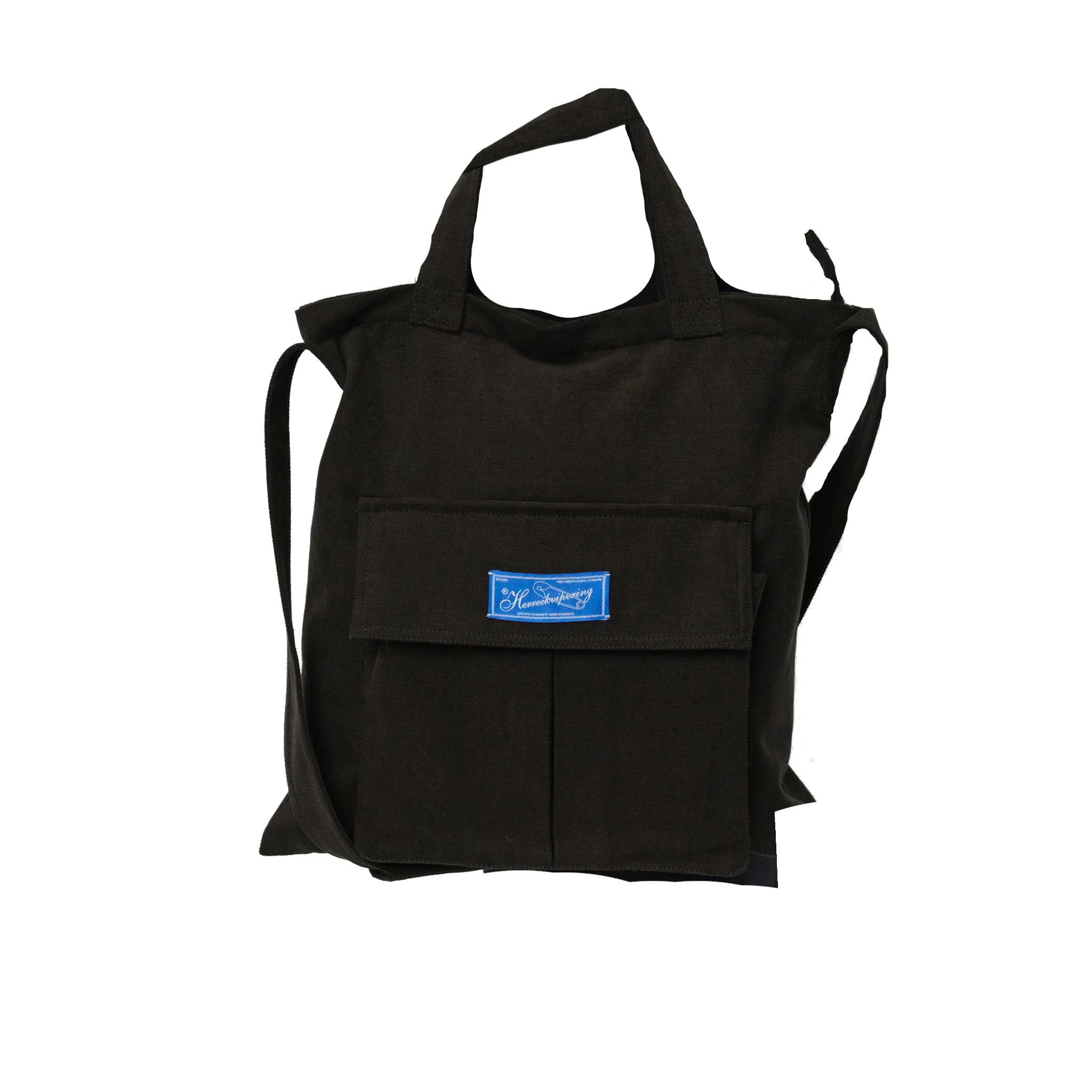 Routine Shoulder Bag - Brushed Black Twill-mfpen-W2 Store
