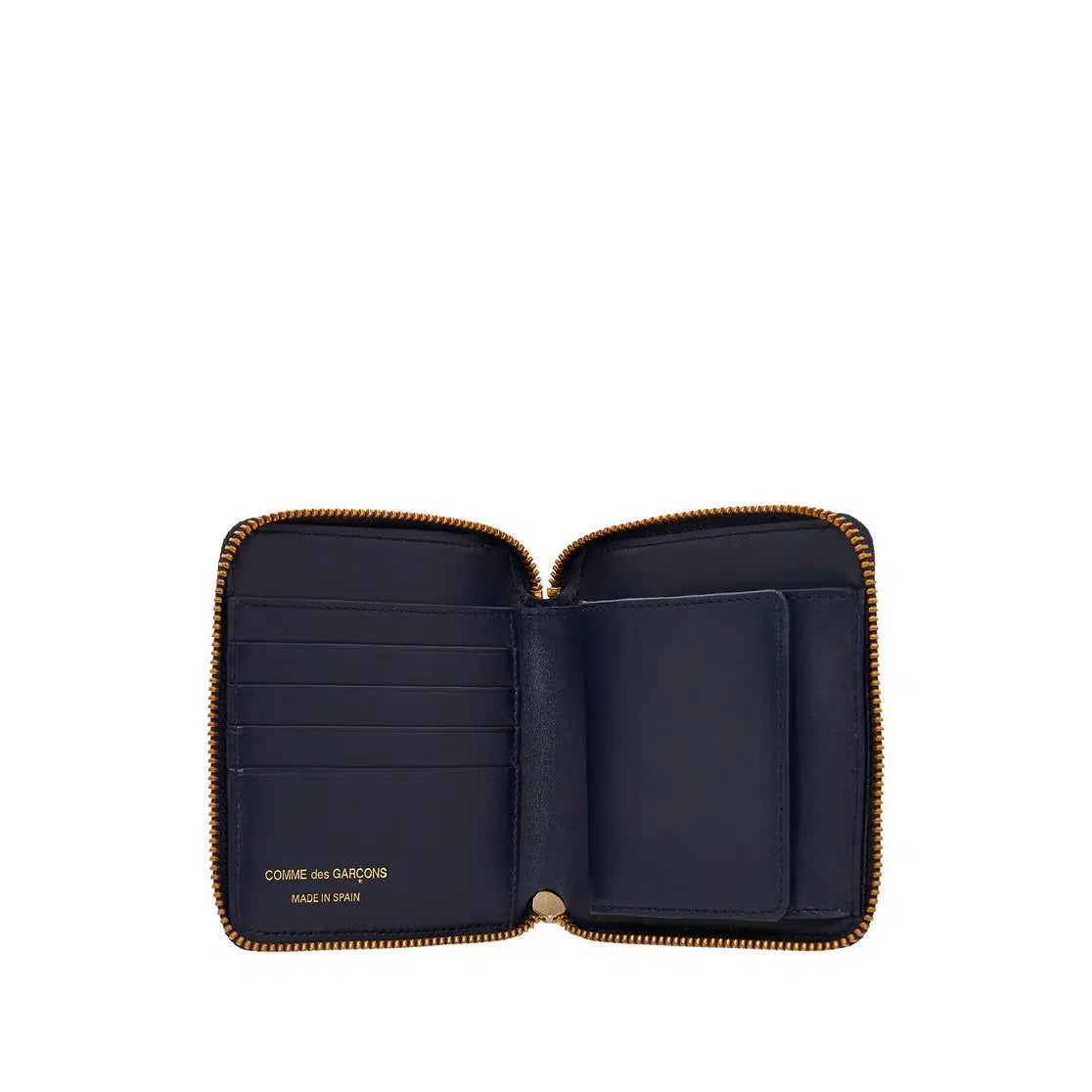 SA2100 Wallet - Navy-Comme des Garçons Wallet-W2 Store