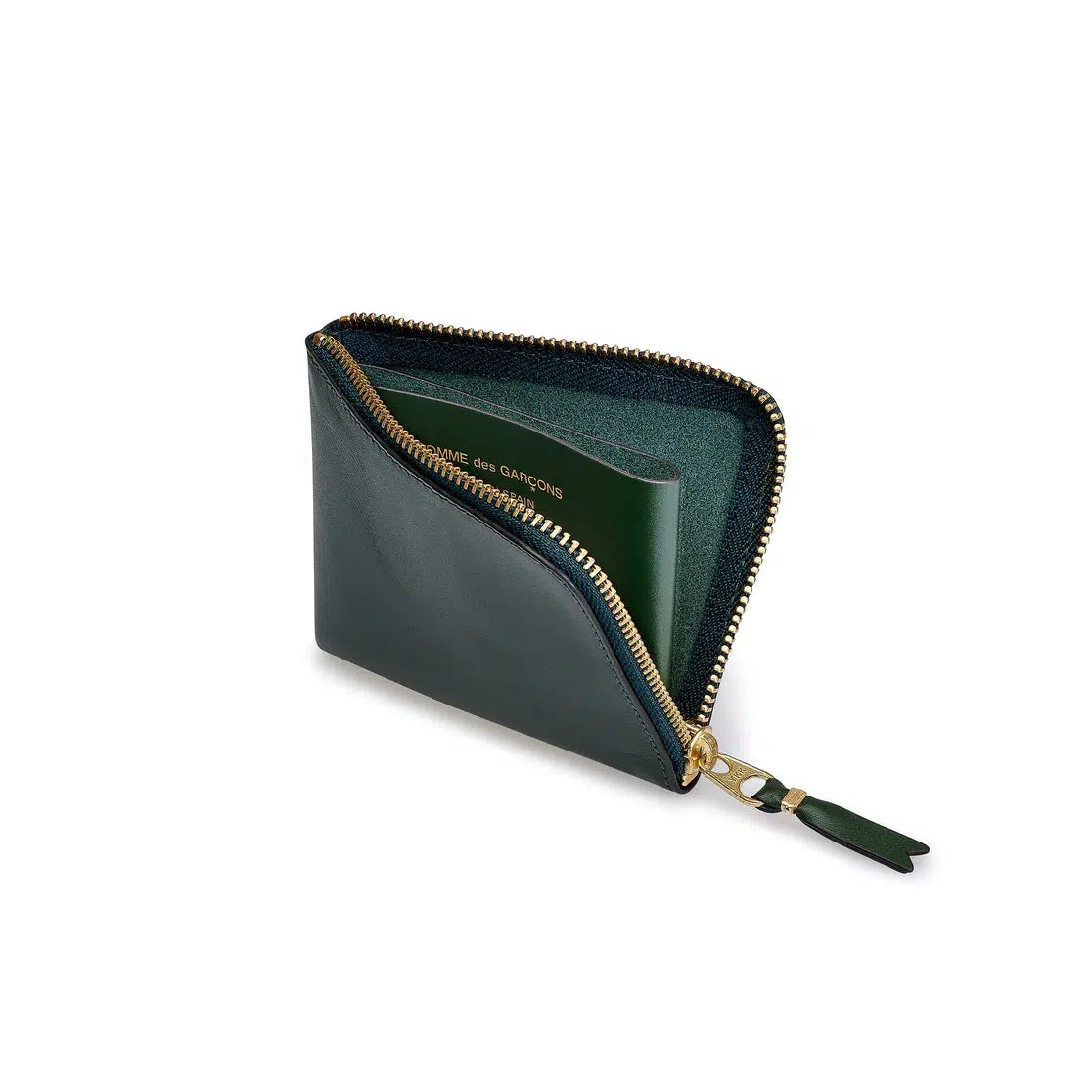 SA3100 Wallet - Bottle Green-Comme des Garçons Wallet-W2 Store