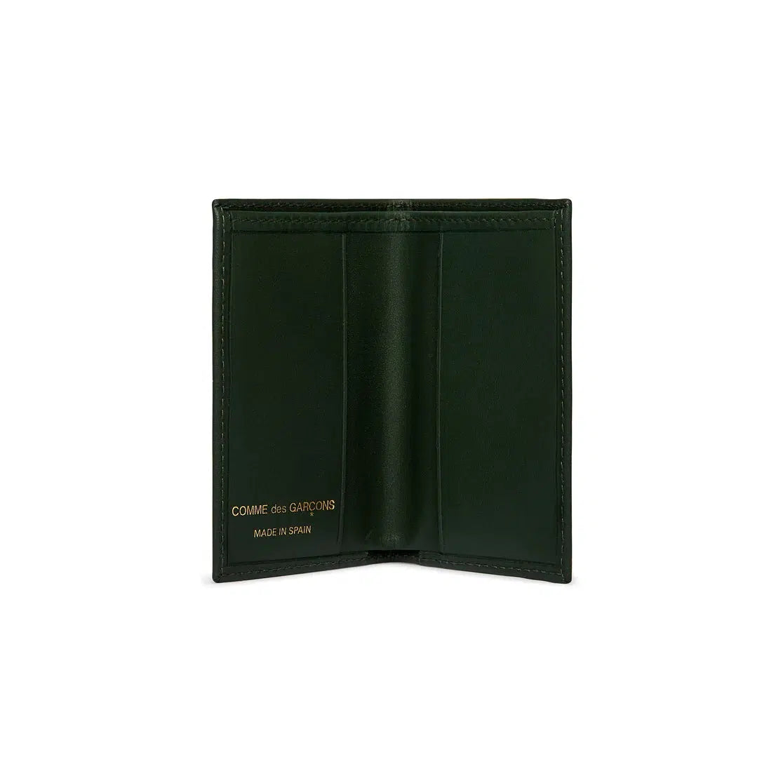 SA6400 Wallet - Bottle Green-Comme des Garçons Wallet-W2 Store