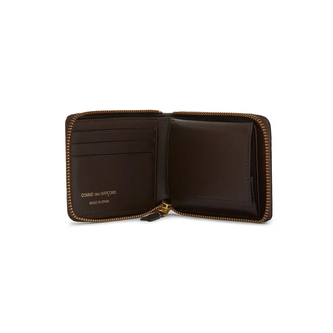 SA7100 Wallet - Brown-Comme des Garçons Wallet-W2 Store