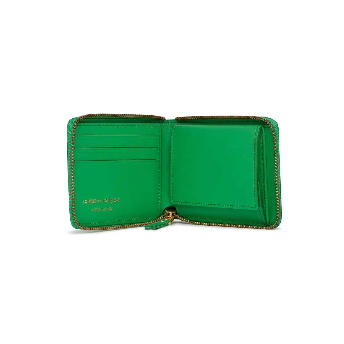 SA7100 Wallet - Green-Comme des Garçons Wallet-W2 Store