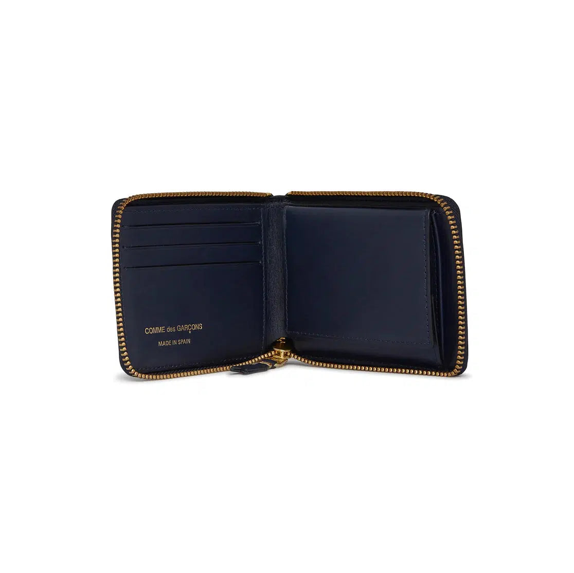 SA7100 Wallet - Navy-Comme des Garçons Wallet-W2 Store