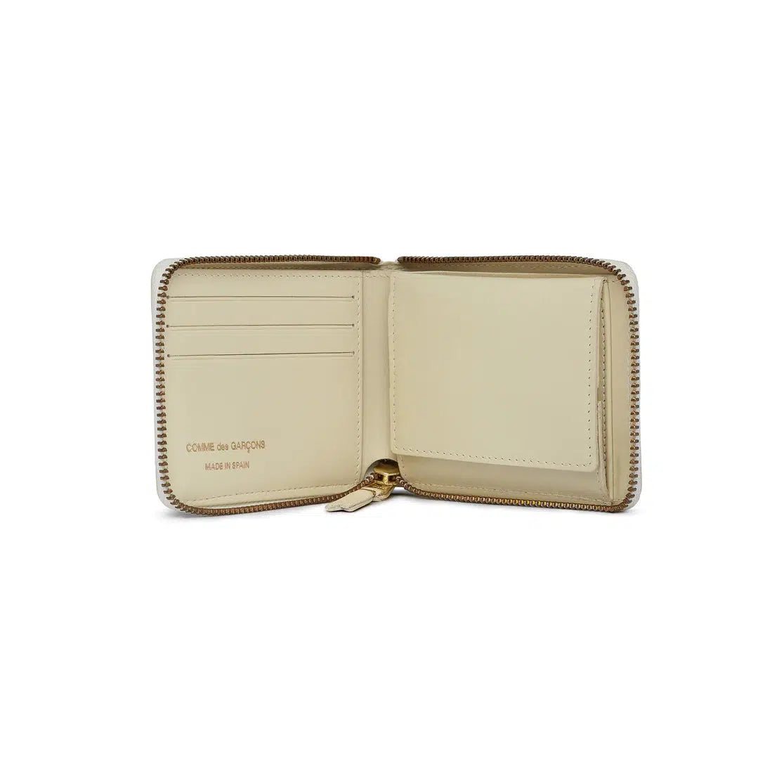 SA7100 Wallet - Off White-Comme des Garçons Wallet-W2 Store