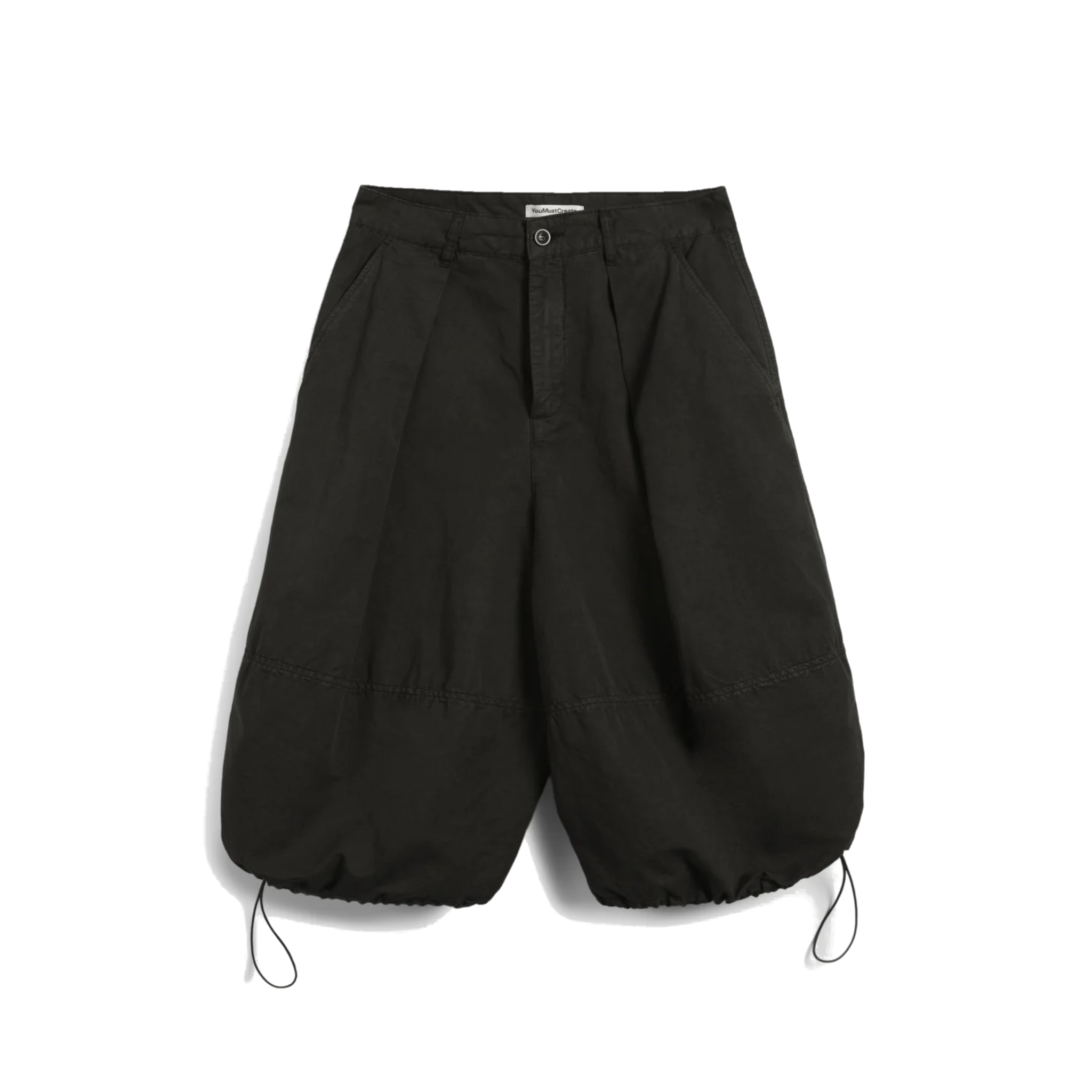 Salba Short Gmt Dye Cotton Linen Organic - Dark Green-YMC-W2 Store