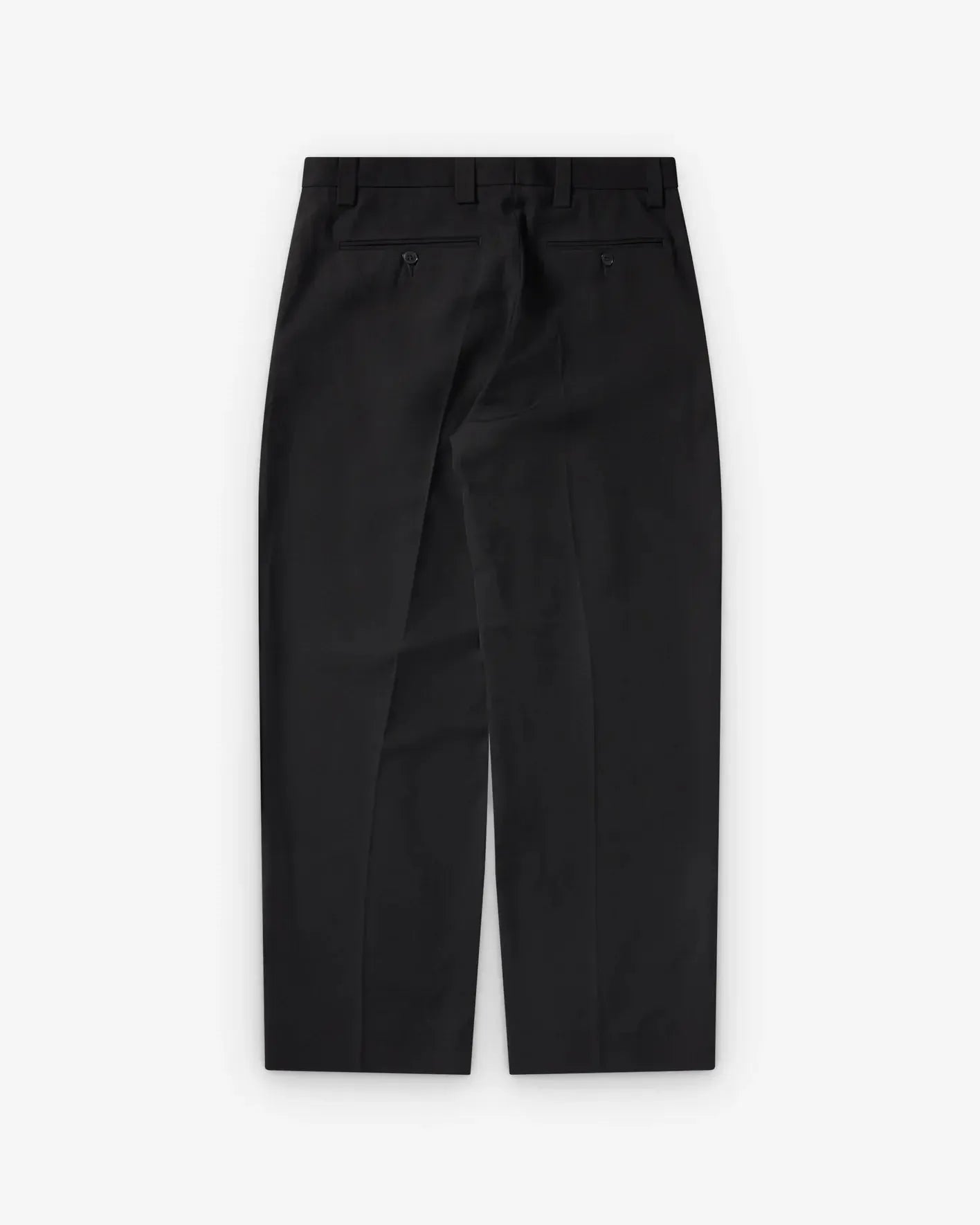 Service Trousers - Muted Black Cotton-mfpen-W2 Store