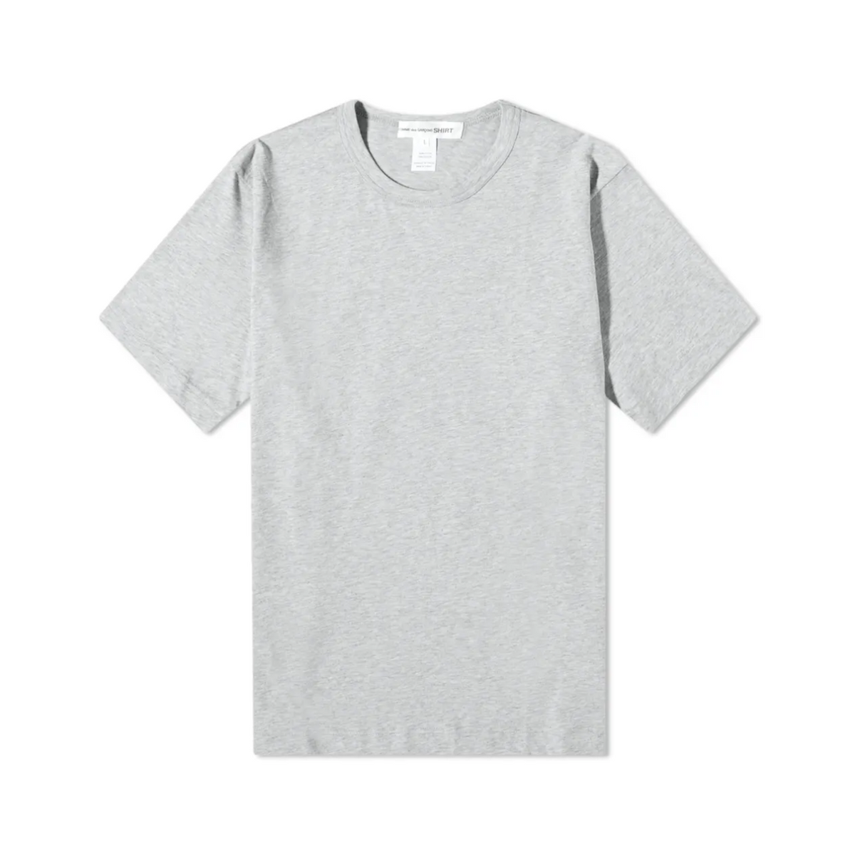 Short Sleeve T-Shirt - Grey-Comme des Garçons Shirt-W2 Store