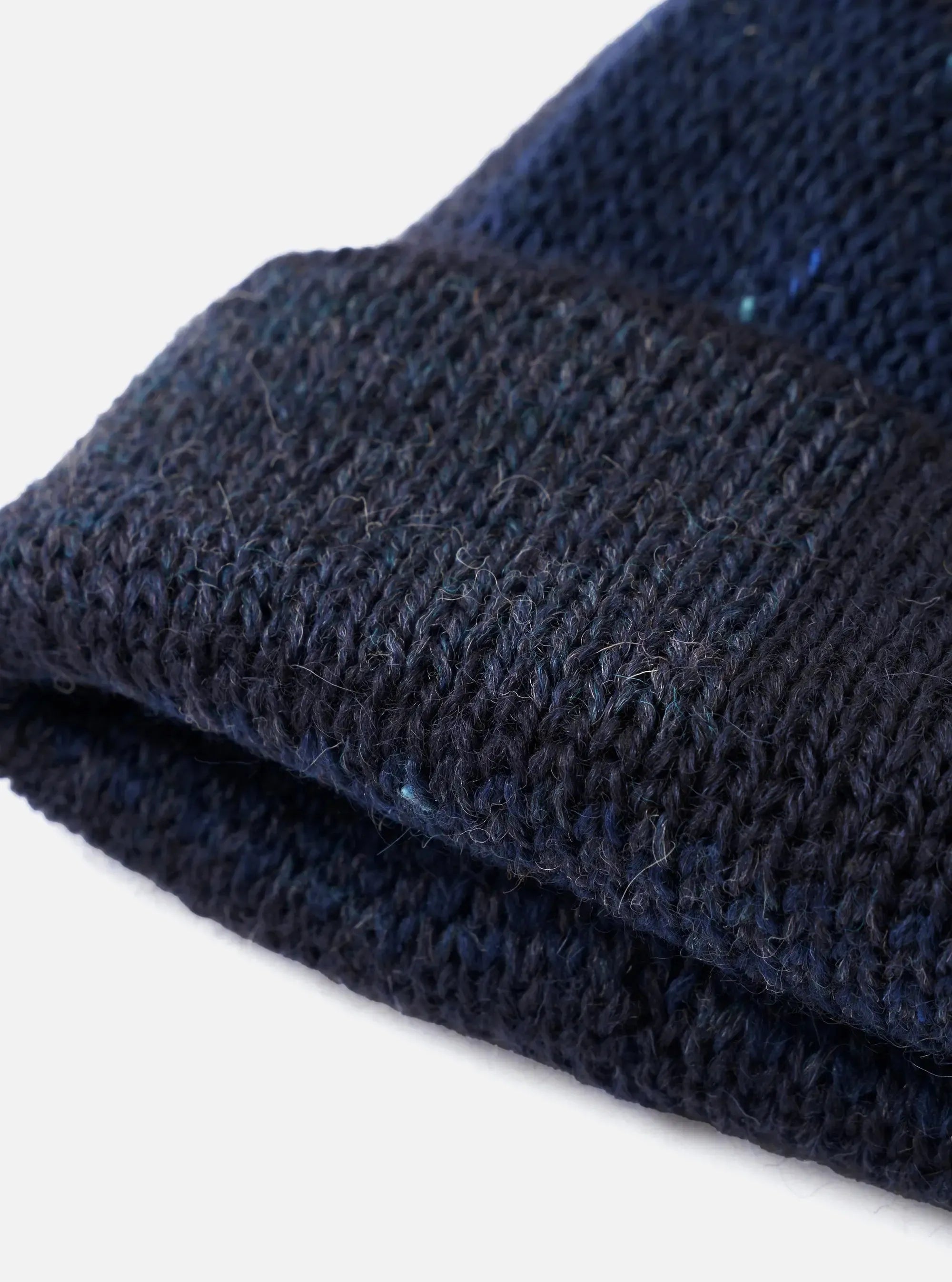 Short Watch Cap British Wool - Navy-Universal Works-W2 Store