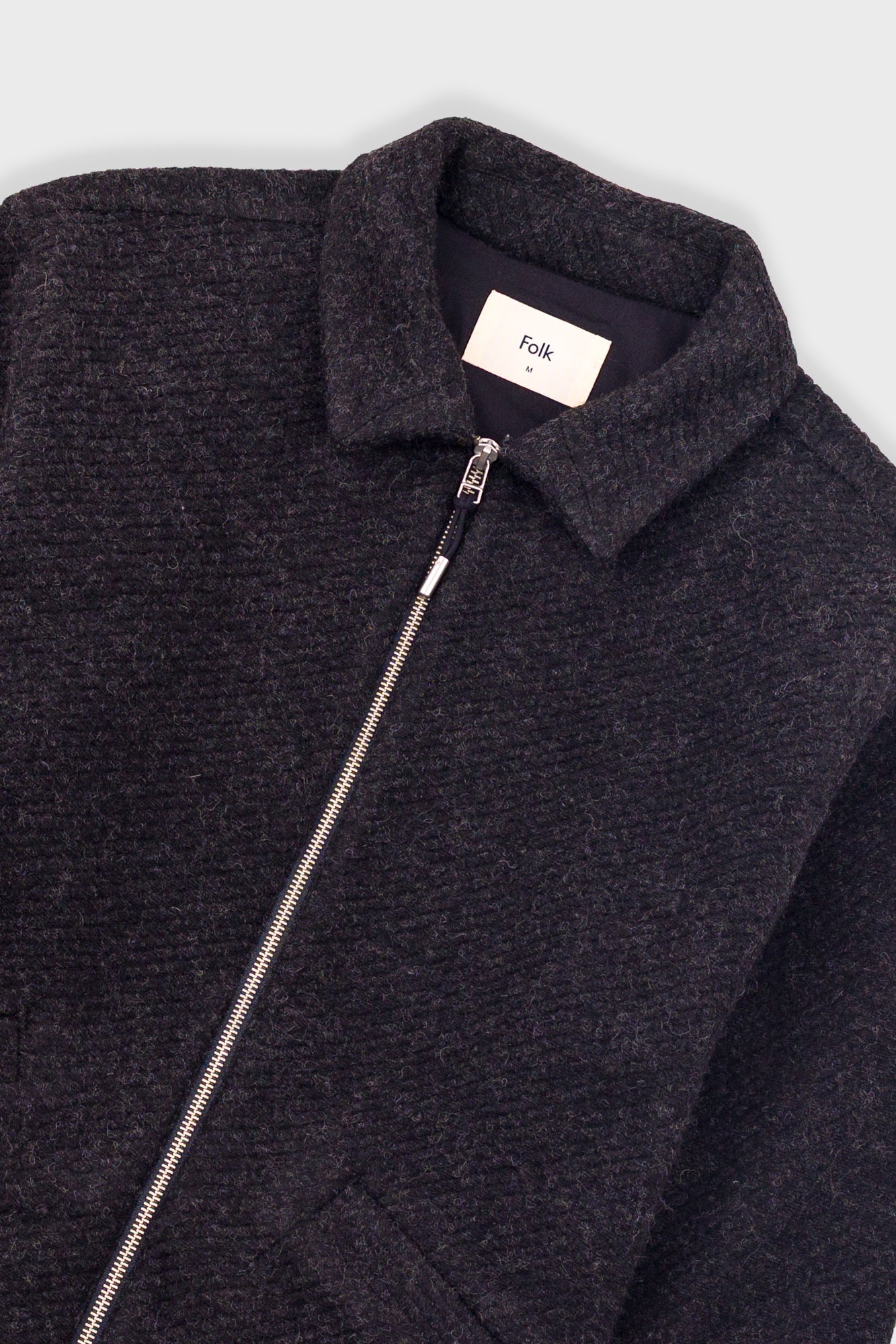 Signal Blouson - Charcoal Wool Twill-Folk-W2 Store