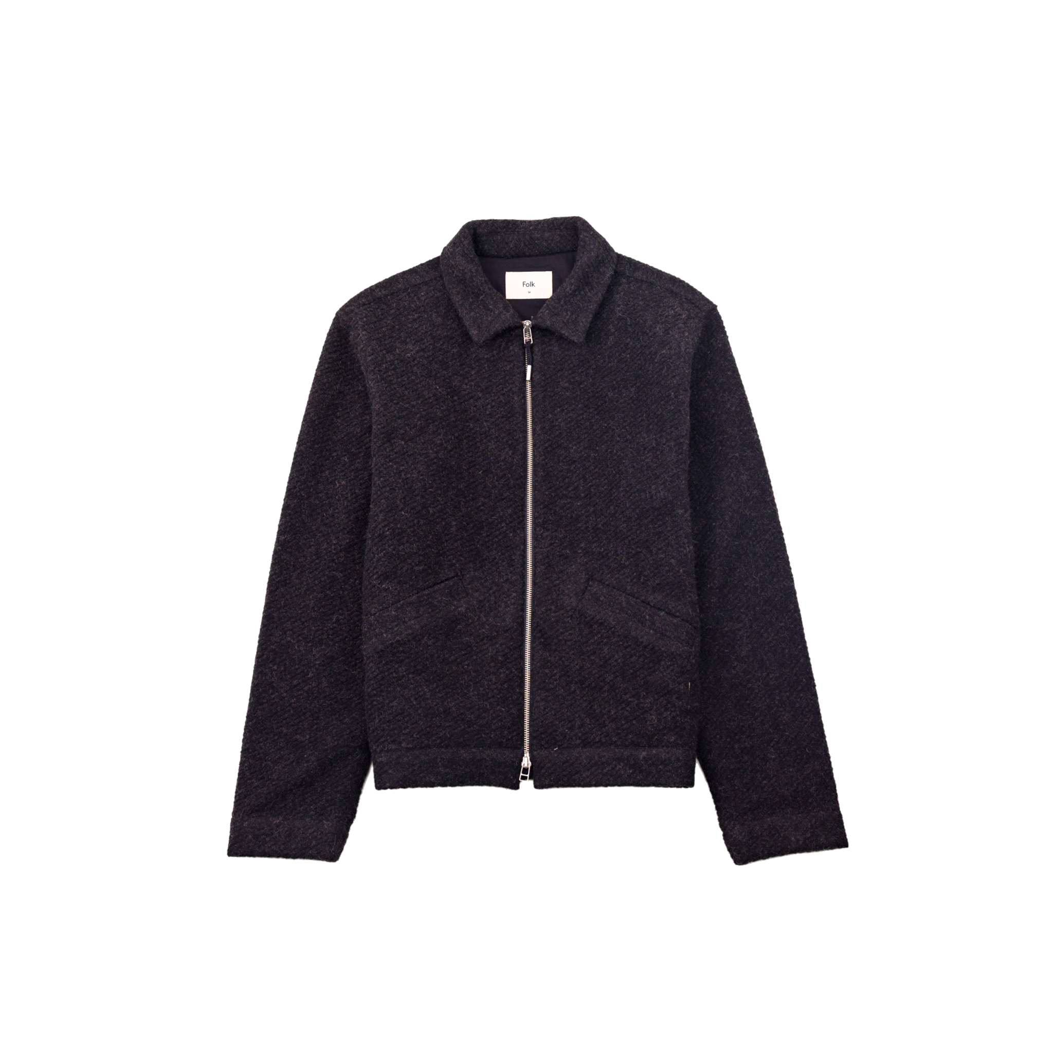 Signal Blouson - Charcoal Wool Twill-Folk-W2 Store