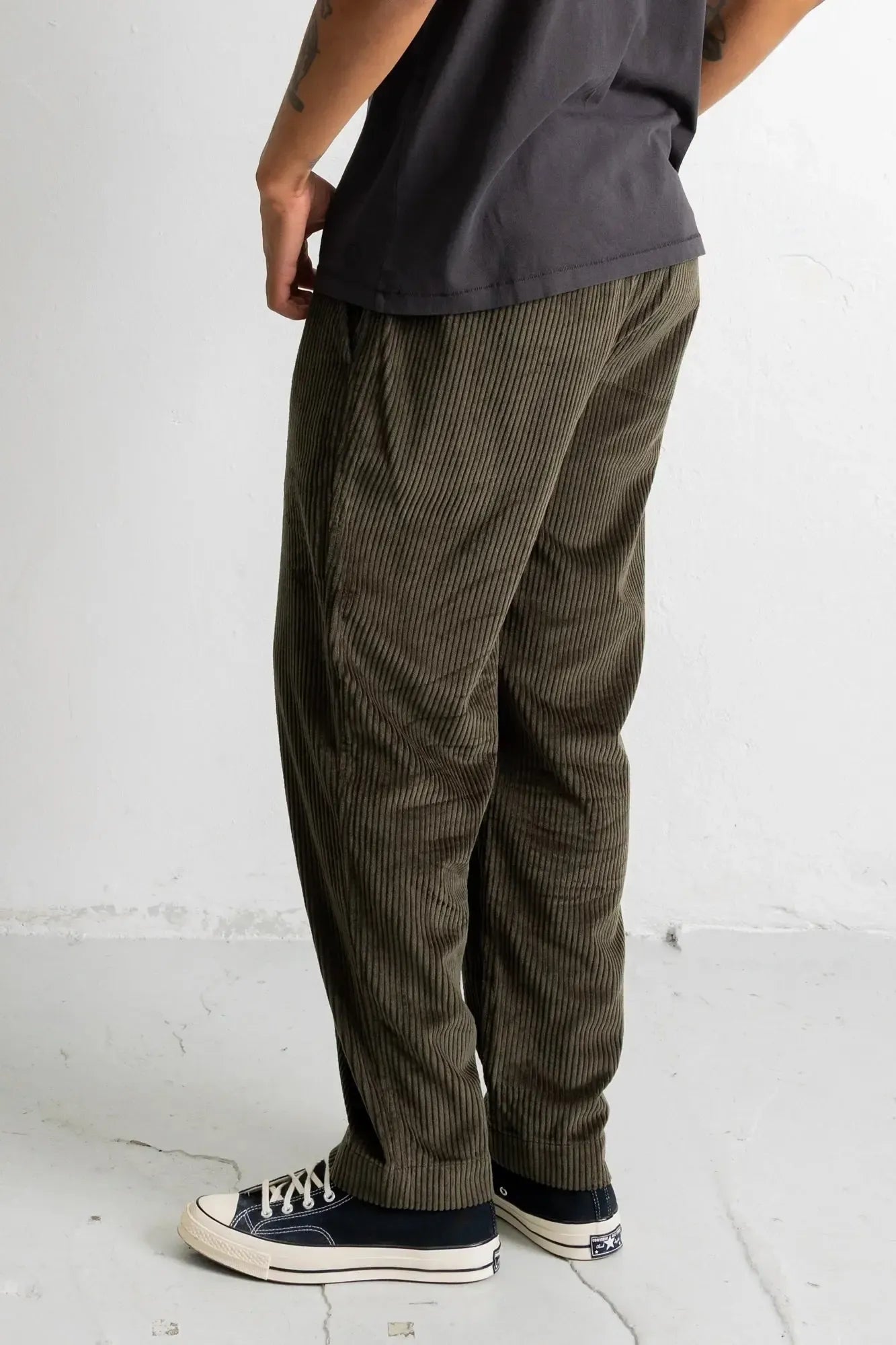 Signal Pant - Deep Sage Chunky Cord-Folk-W2 Store