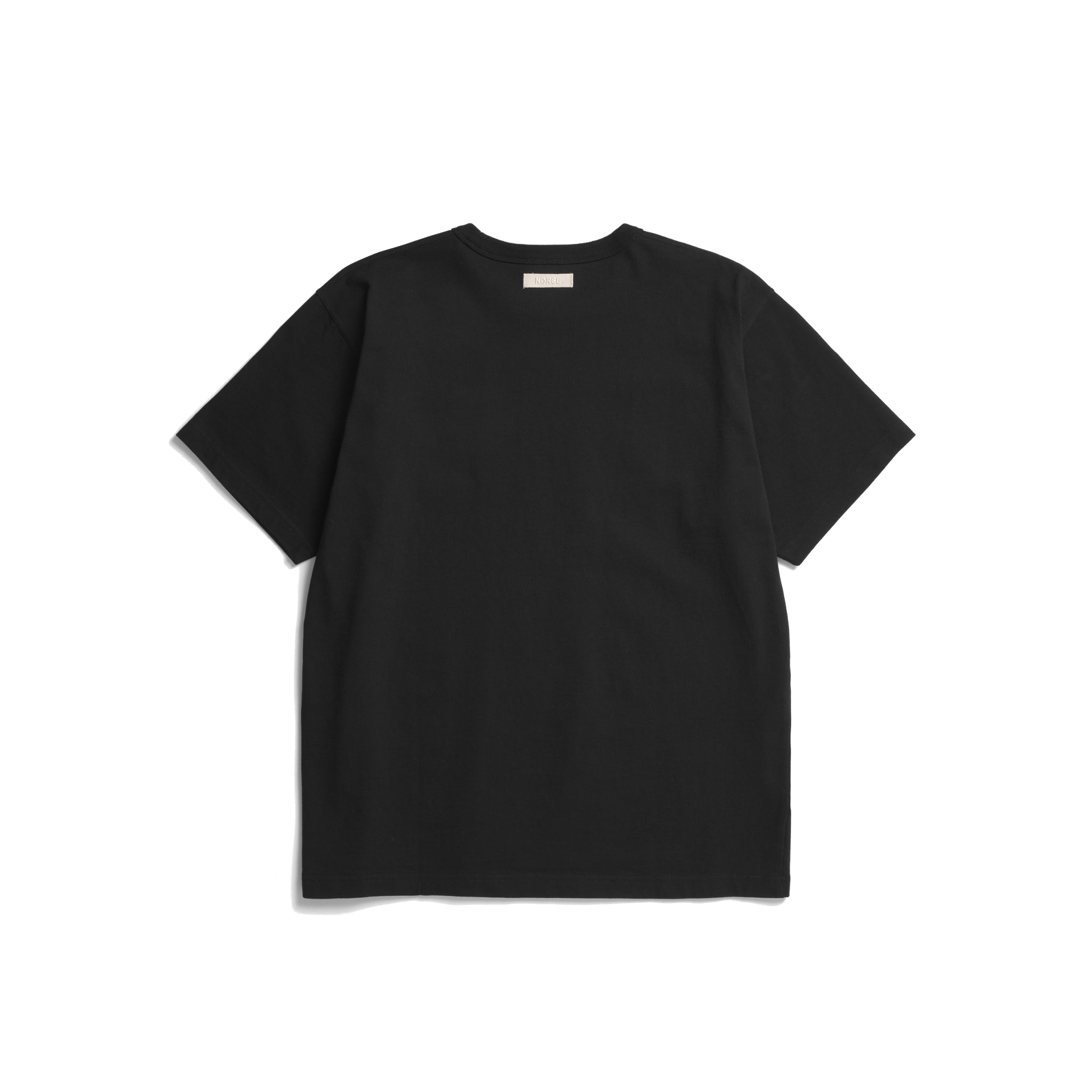 Simon Heavy T-shirt - Black-Norse Projects-W2 Store
