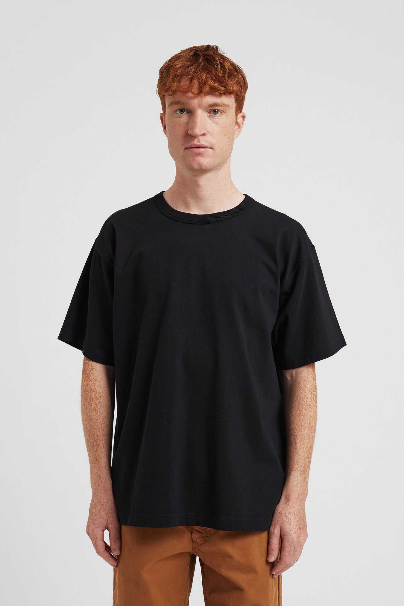 Simon Heavy T-shirt - Black-Norse Projects-W2 Store