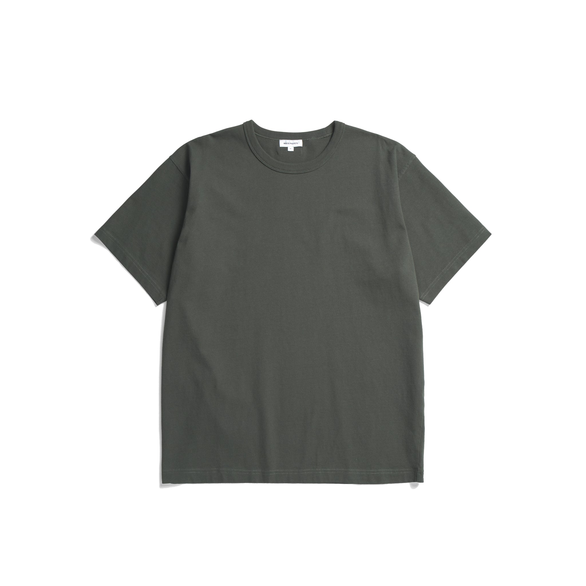 Simon Heavy T-shirt - Black Olive-Norse Projects-W2 Store