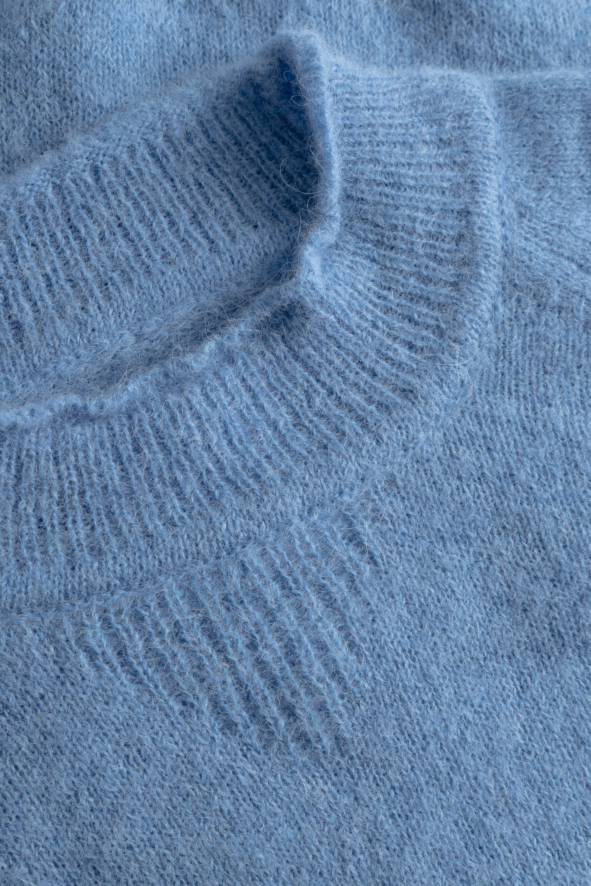 Skogafoss Baby Alpaca Sweater - Bel Air Blue-Norse Projects-W2 Store